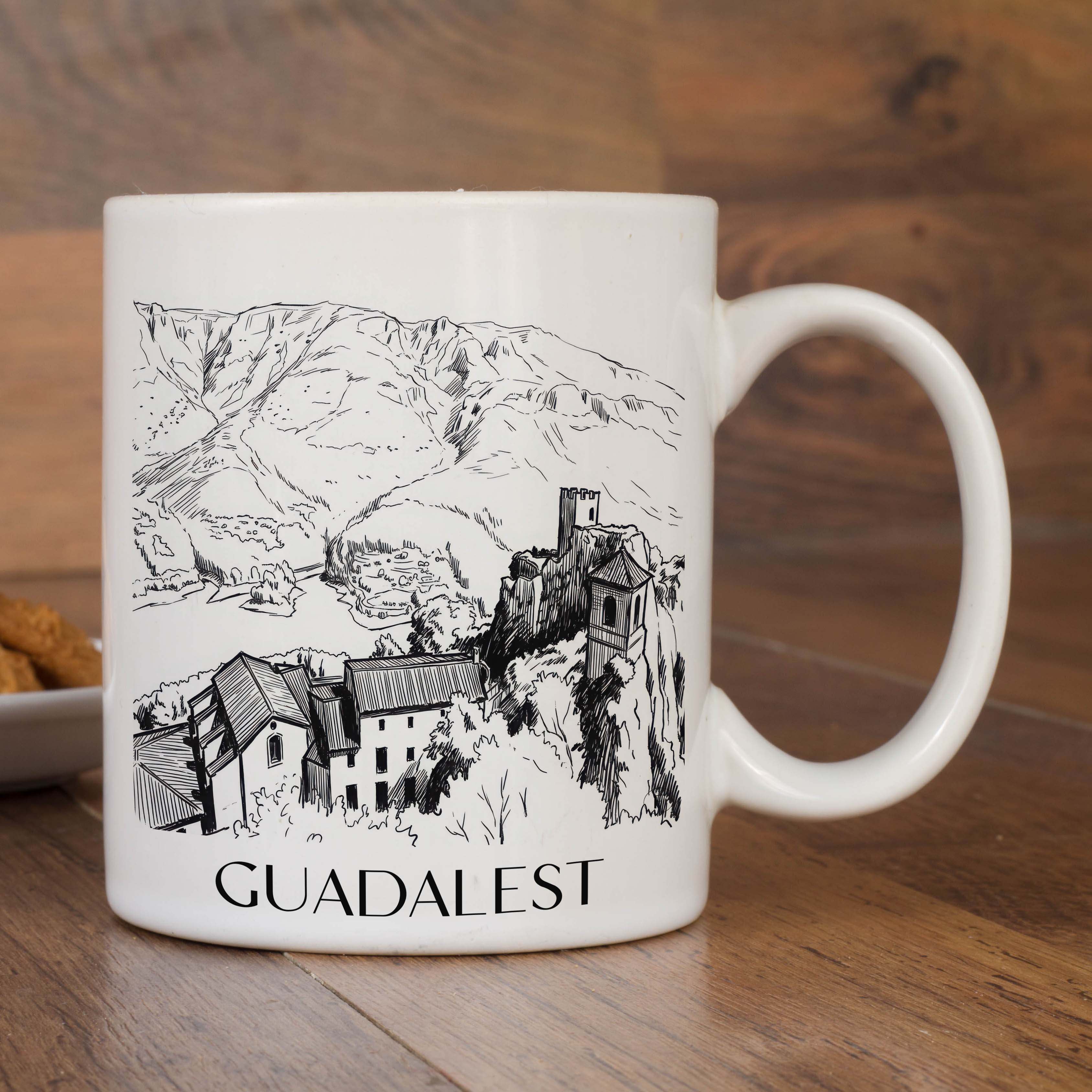guadalest-spanien-spanien-kaffeebecher-skizze