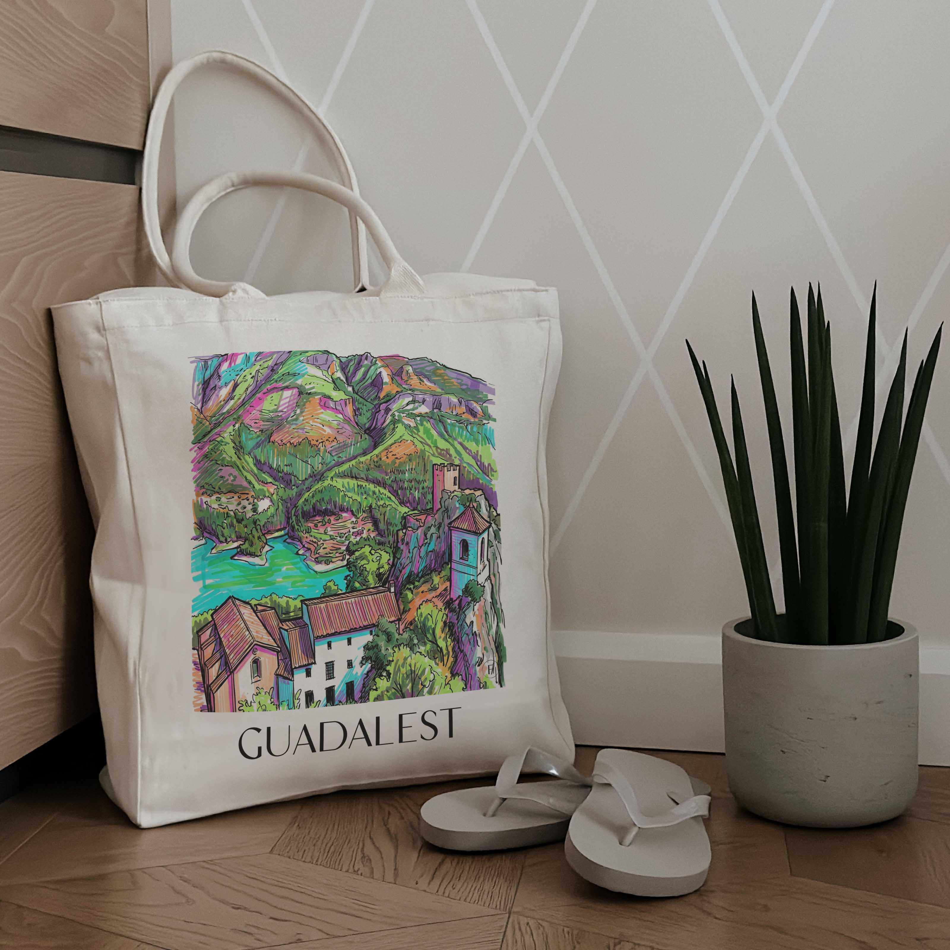 guadalest-spanien-spanien-einkaufstasche-graffiti