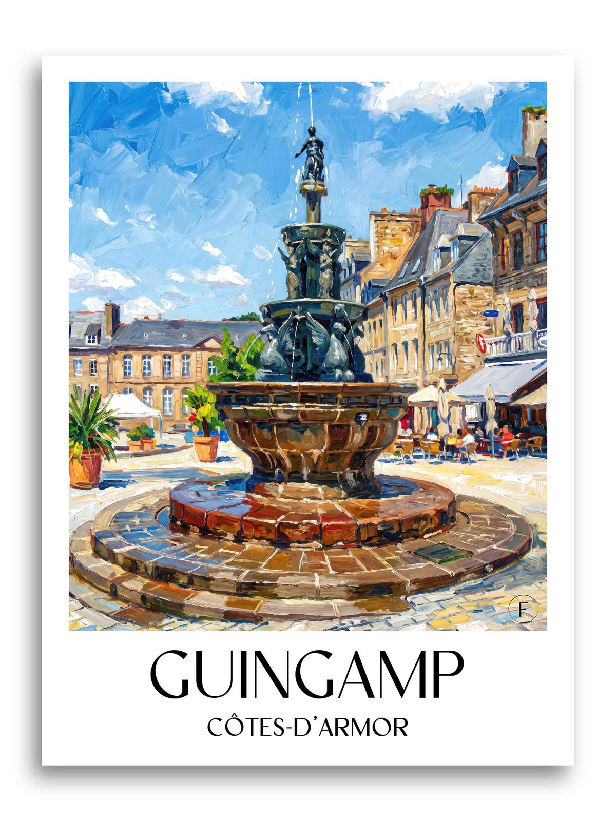 guingamp-côtes-d'armor-frankreich-poster-oil-painting-oelgemaelde