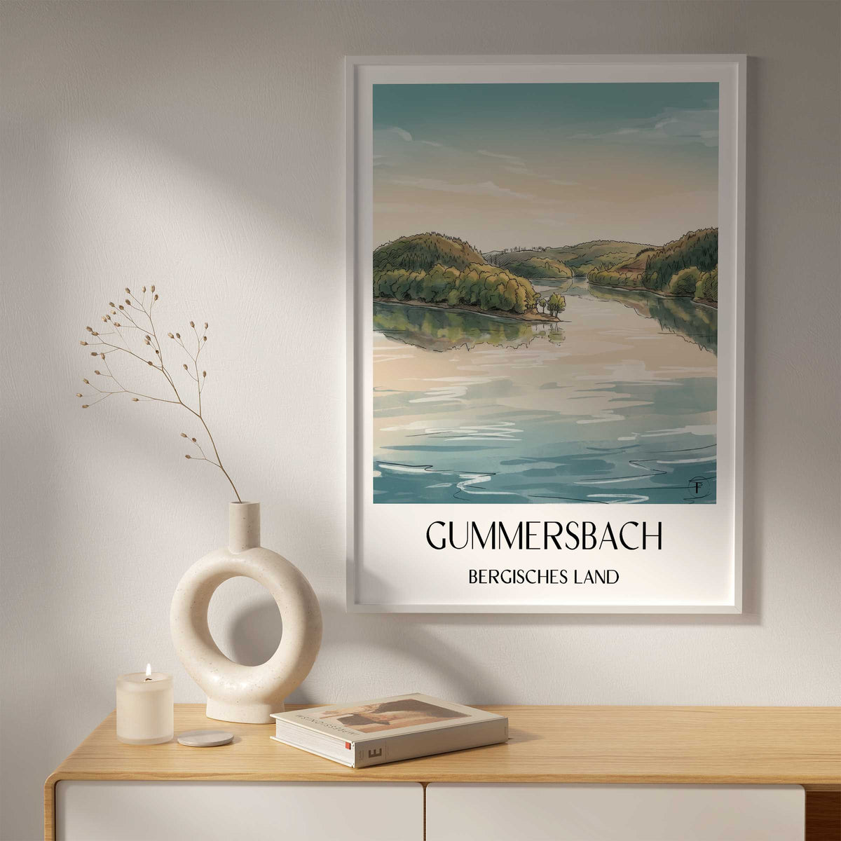 gummersbach-bergisches-land-deutschland-poster-aquarell
