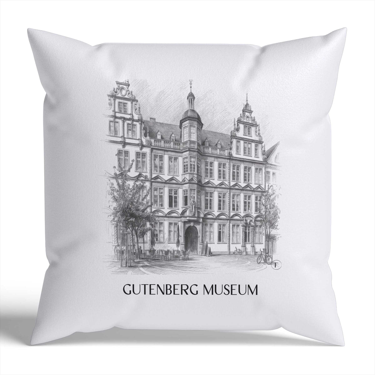 gutenberg-museum-mainz-deutschland-kissenbezug-bleistift-zeichnung-drawing