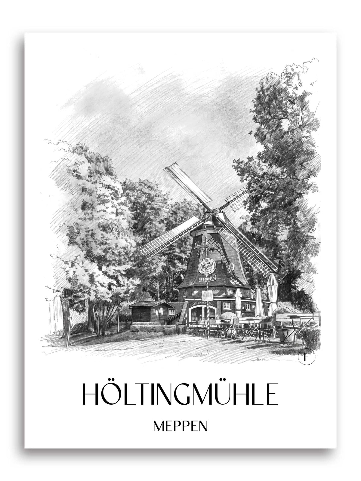 höltingmühle-meppen-deutschland-poster-bleistift-zeichnung-drawing