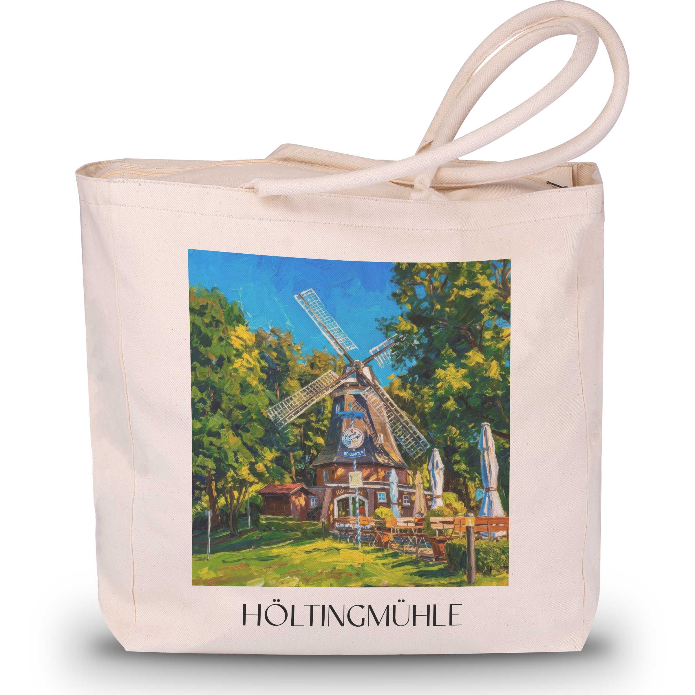höltingmühle-meppen-deutschland-einkaufstasche-oil-painting-oelgemaelde