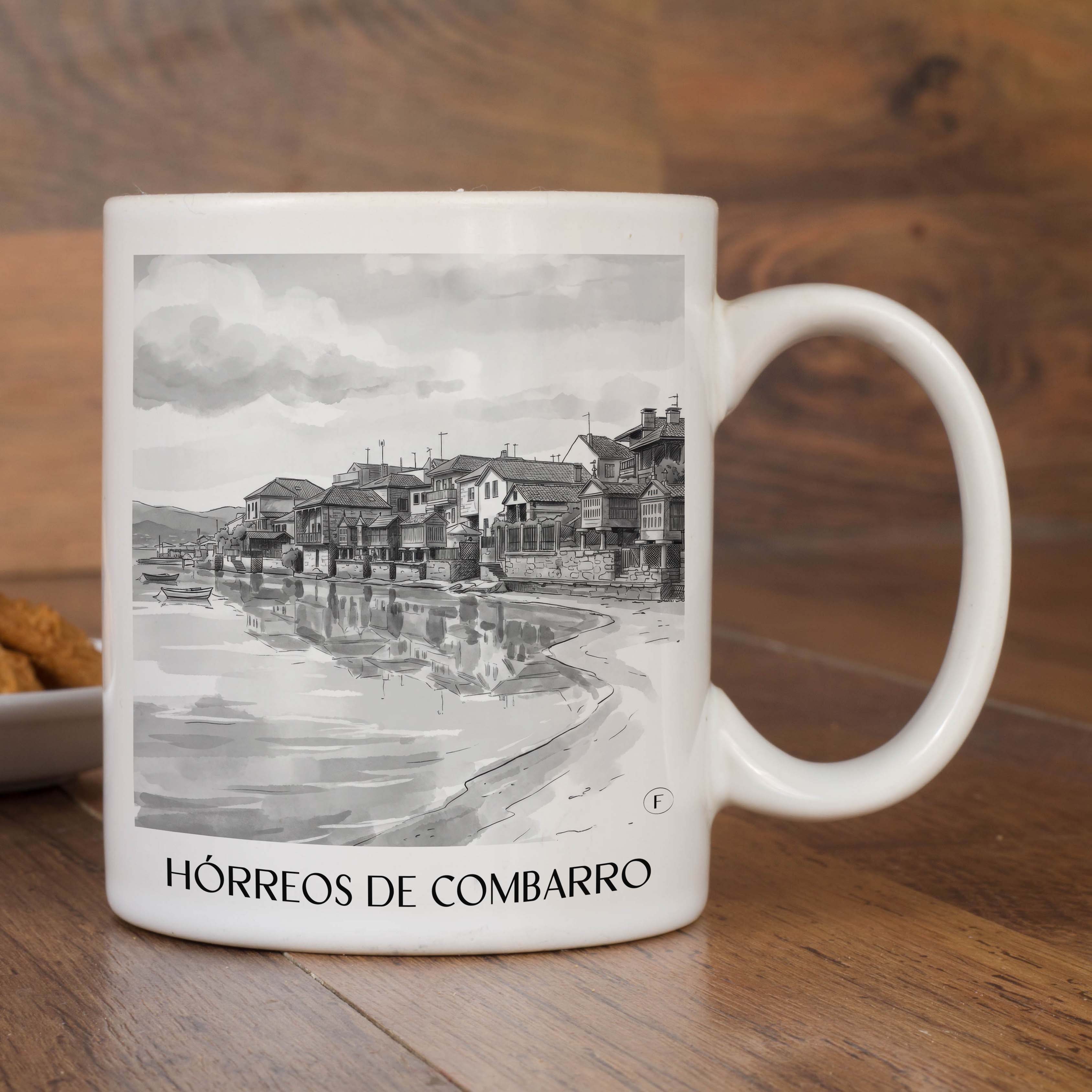 hórreos-de-combarro-spanien-spanien-kaffeebecher-aquarell-schwarz-weiss