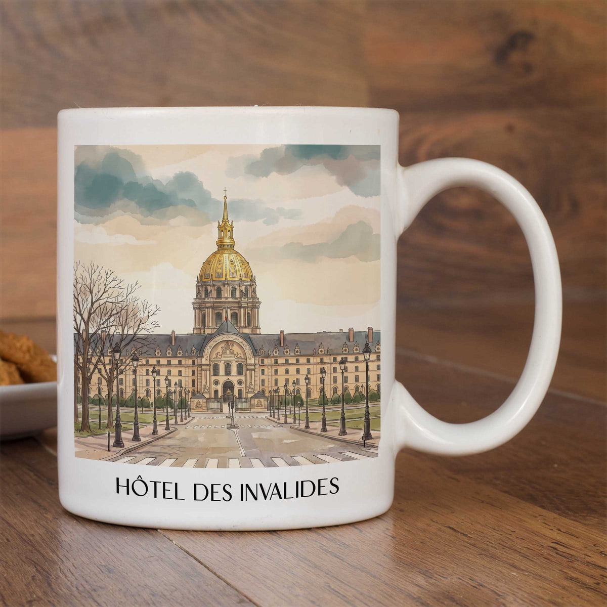 hôtel-des-invalides-paris-frankreich-kaffeebecher-aquarell