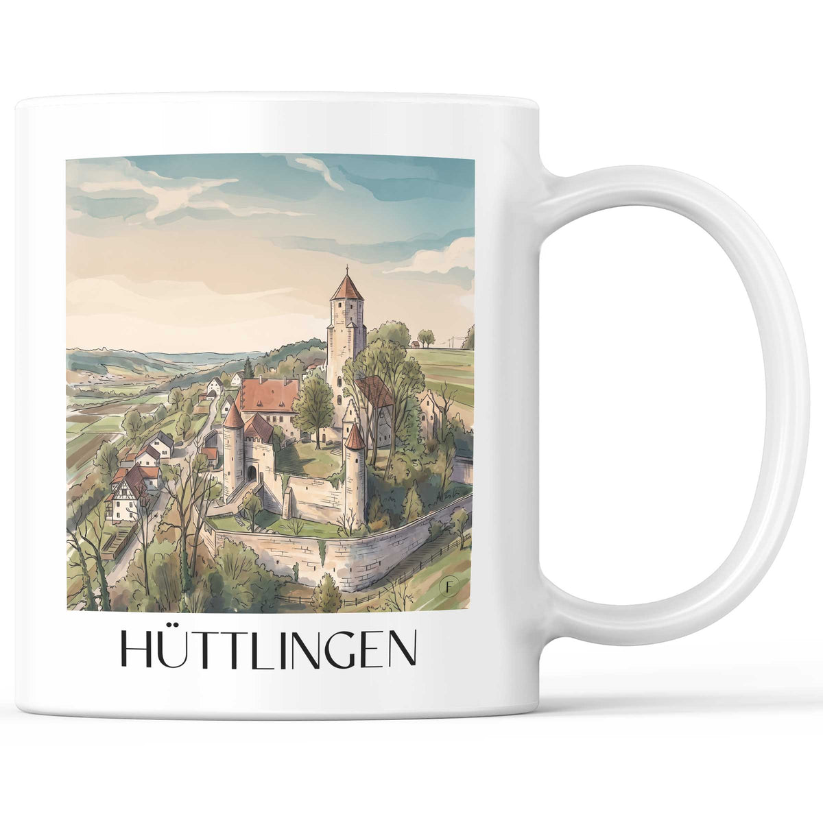 hüttlingen-ostalb-deutschland-kaffeebecher-aquarell