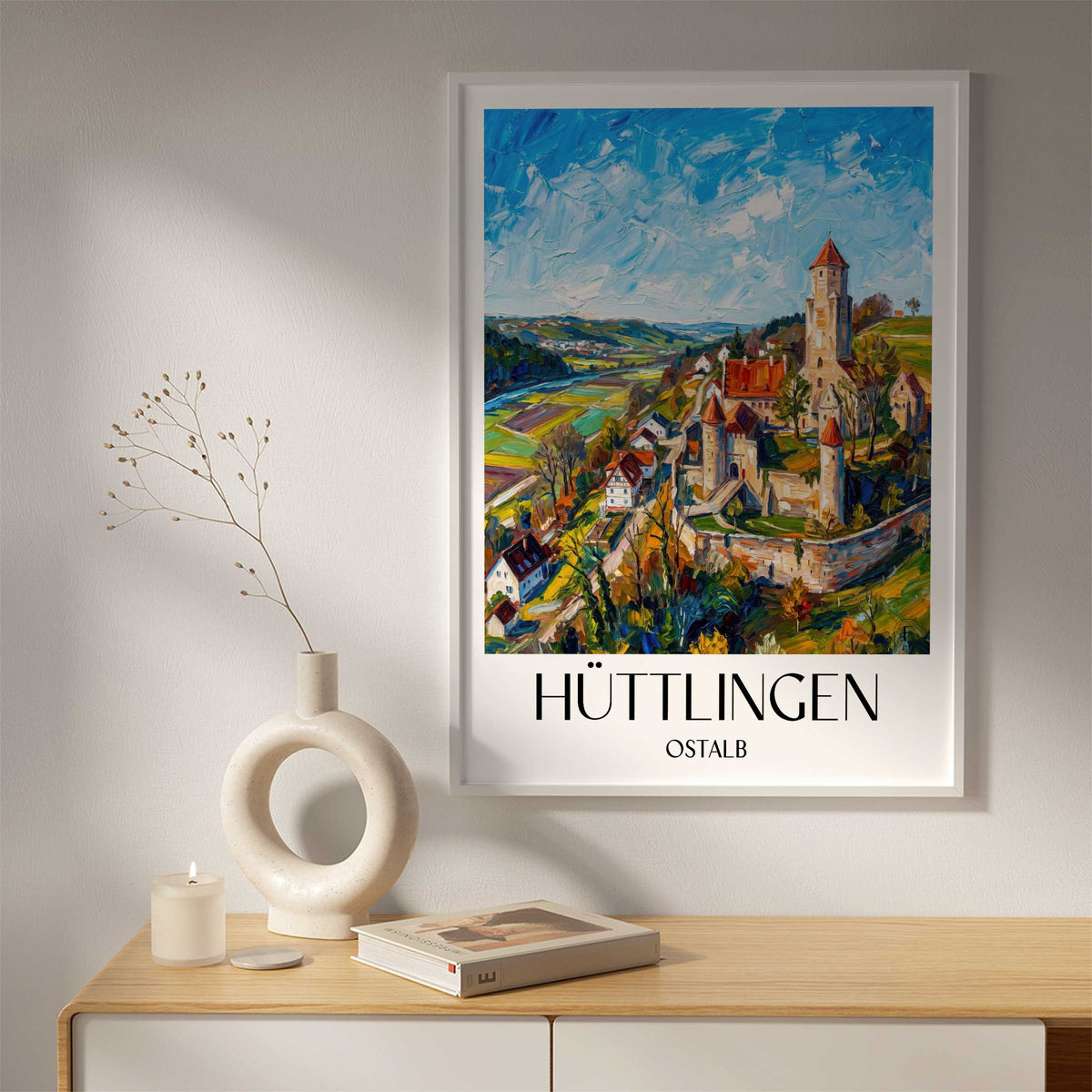 hüttlingen-ostalb-deutschland-poster-oil-painting-oelgemaelde