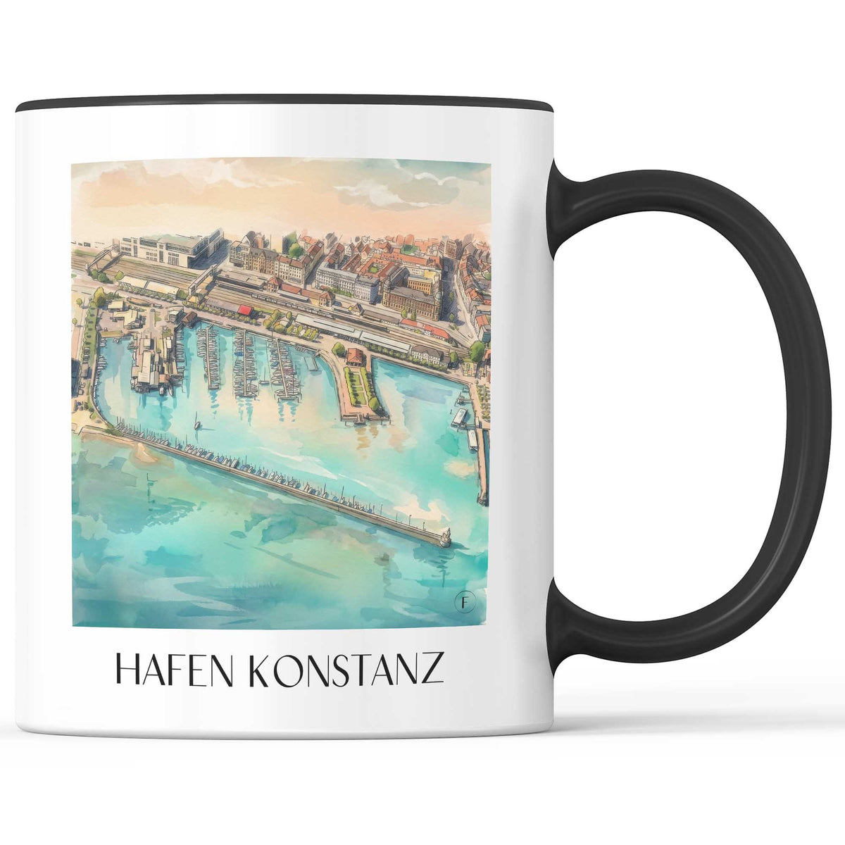 hafen-konstanz-deutschland-kaffeebecher-aquarell