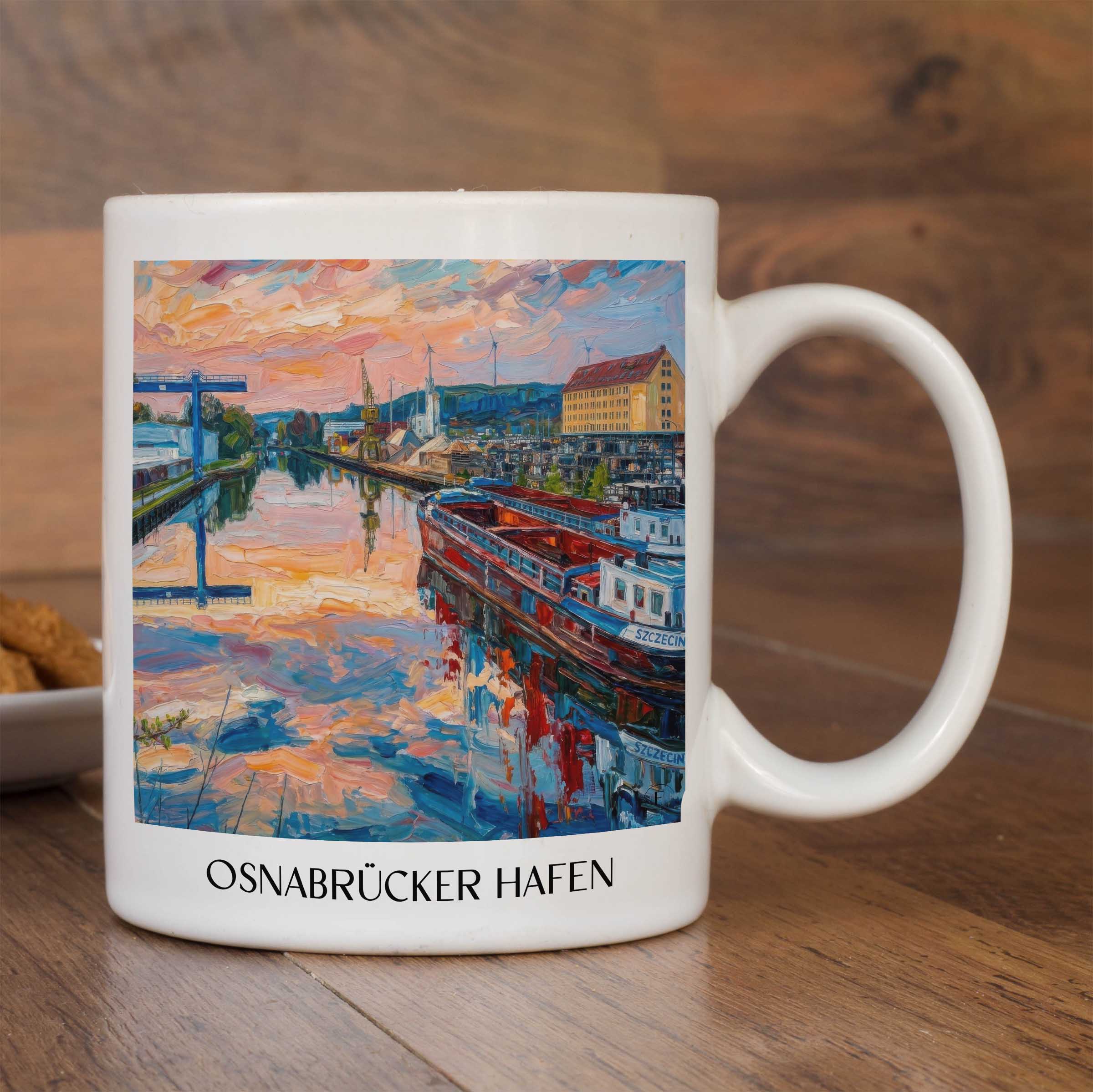 hafen-osnabrück-deutschland-kaffeebecher-oil-painting-oelgemaelde