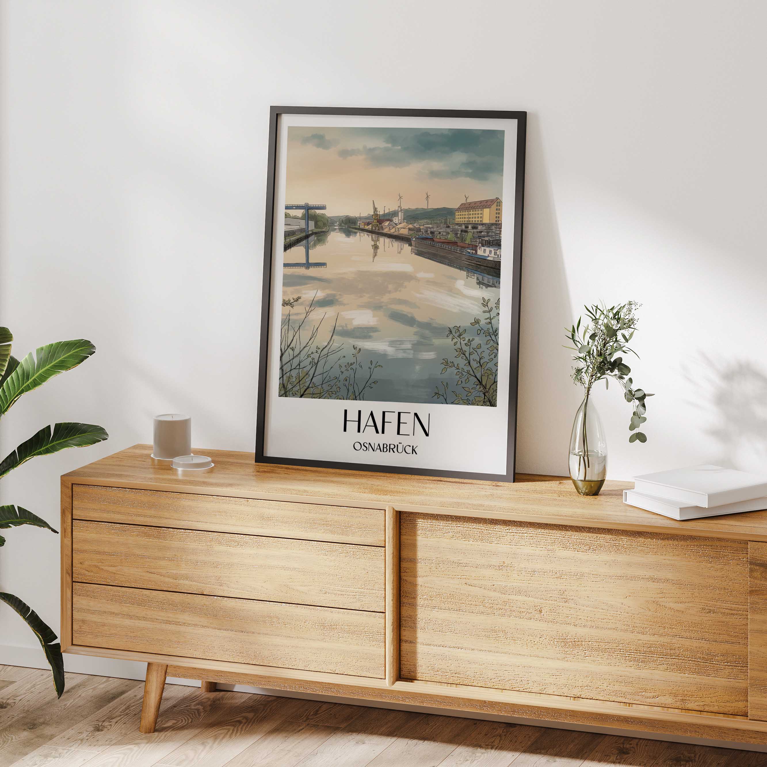 hafen-osnabrück-deutschland-poster-aquarell