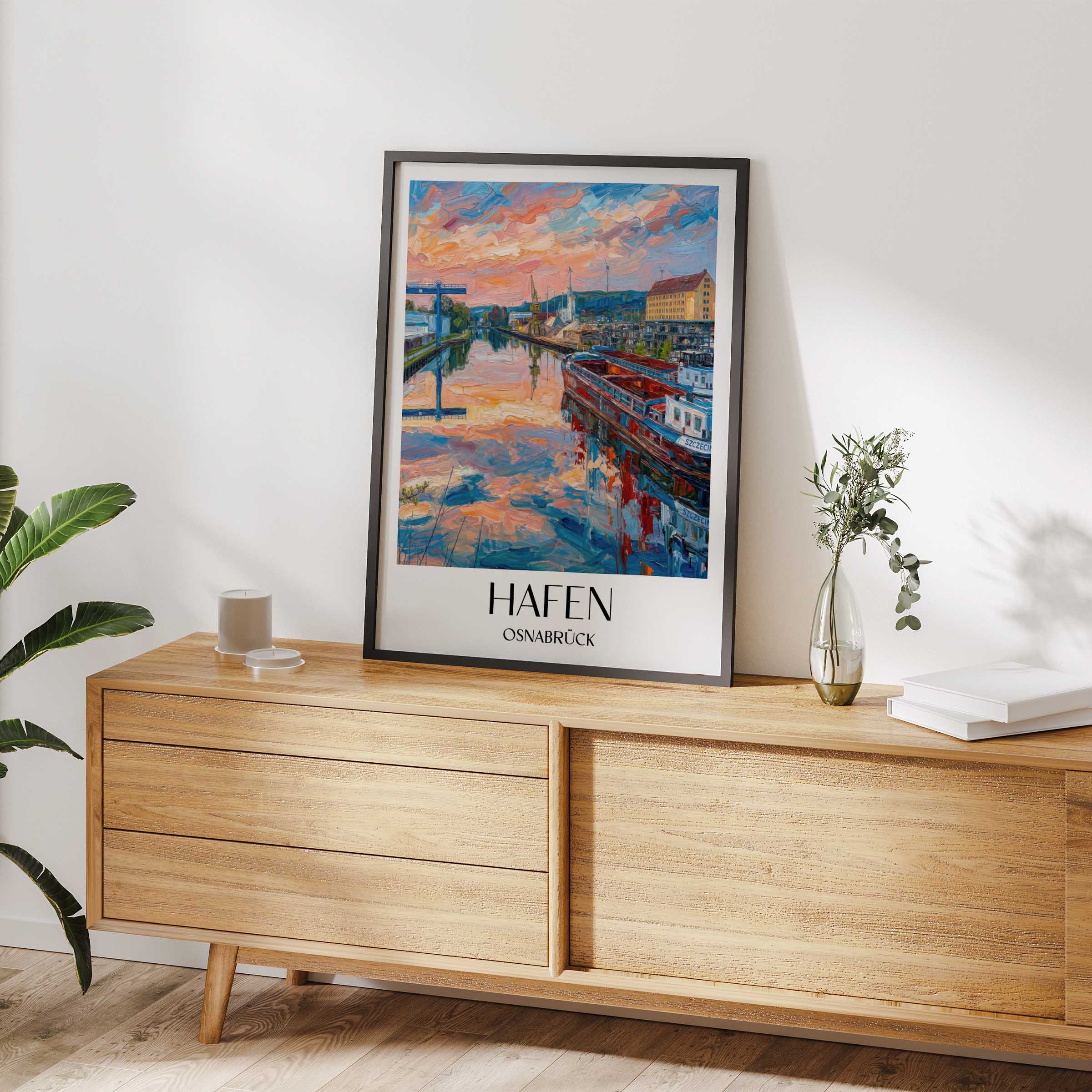 hafen-osnabrück-deutschland-poster-oil-painting-oelgemaelde