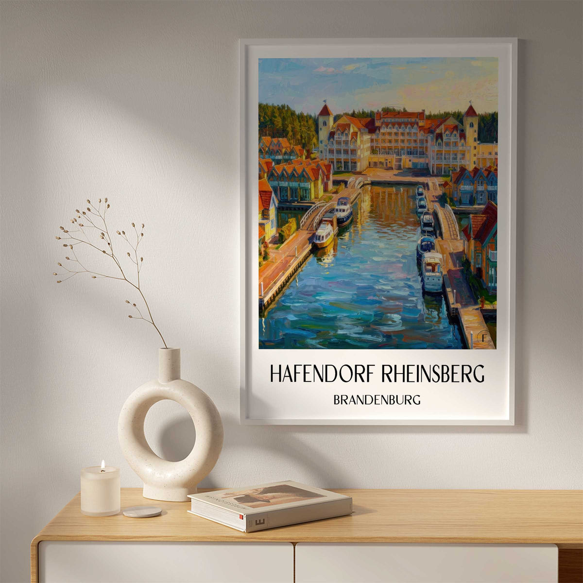 hafendorf-rheinsberg-brandenburg-deutschland-poster-oil-painting-oelgemaelde