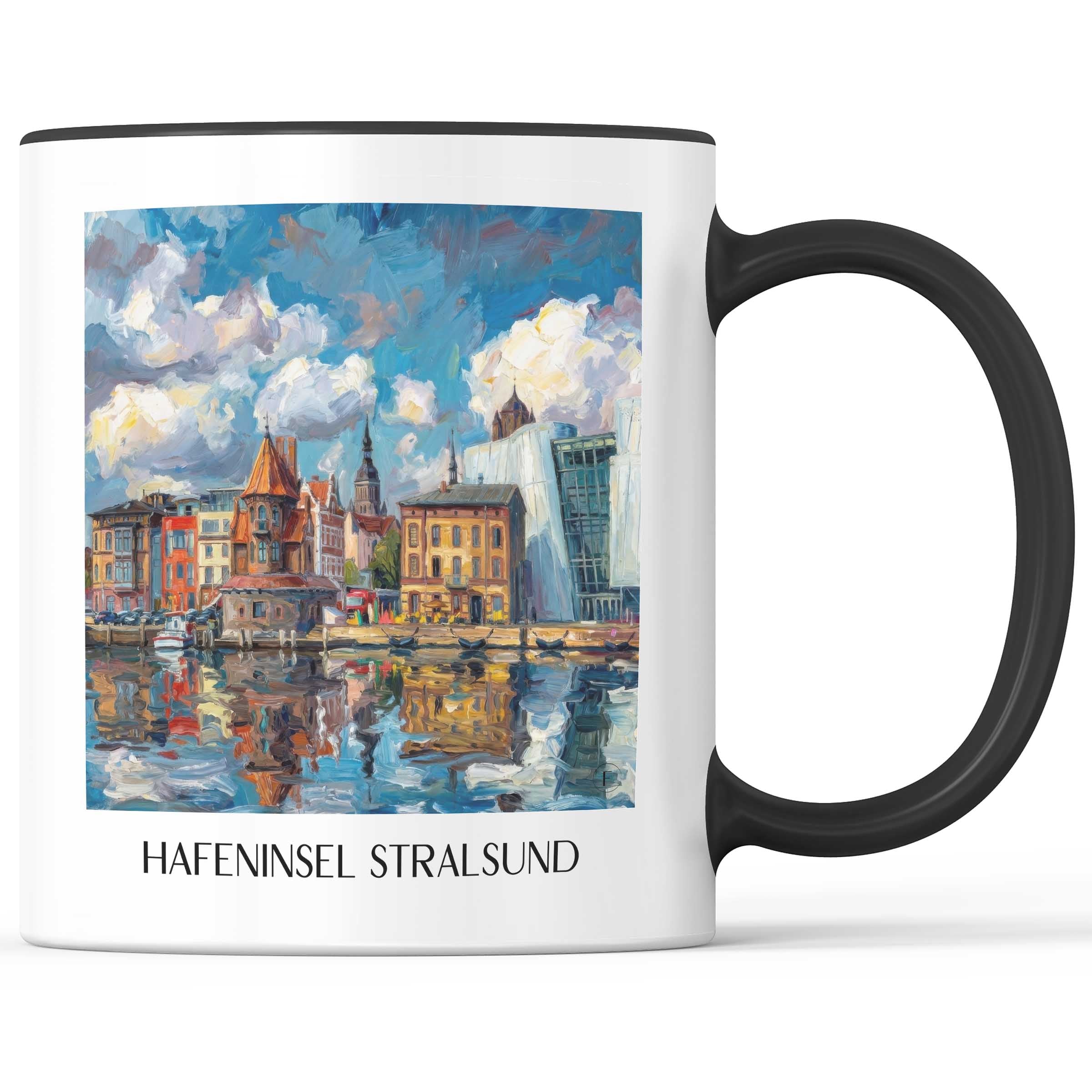 hafeninsel-stralsund-deutschland-kaffeebecher-oil-painting-oelgemaelde