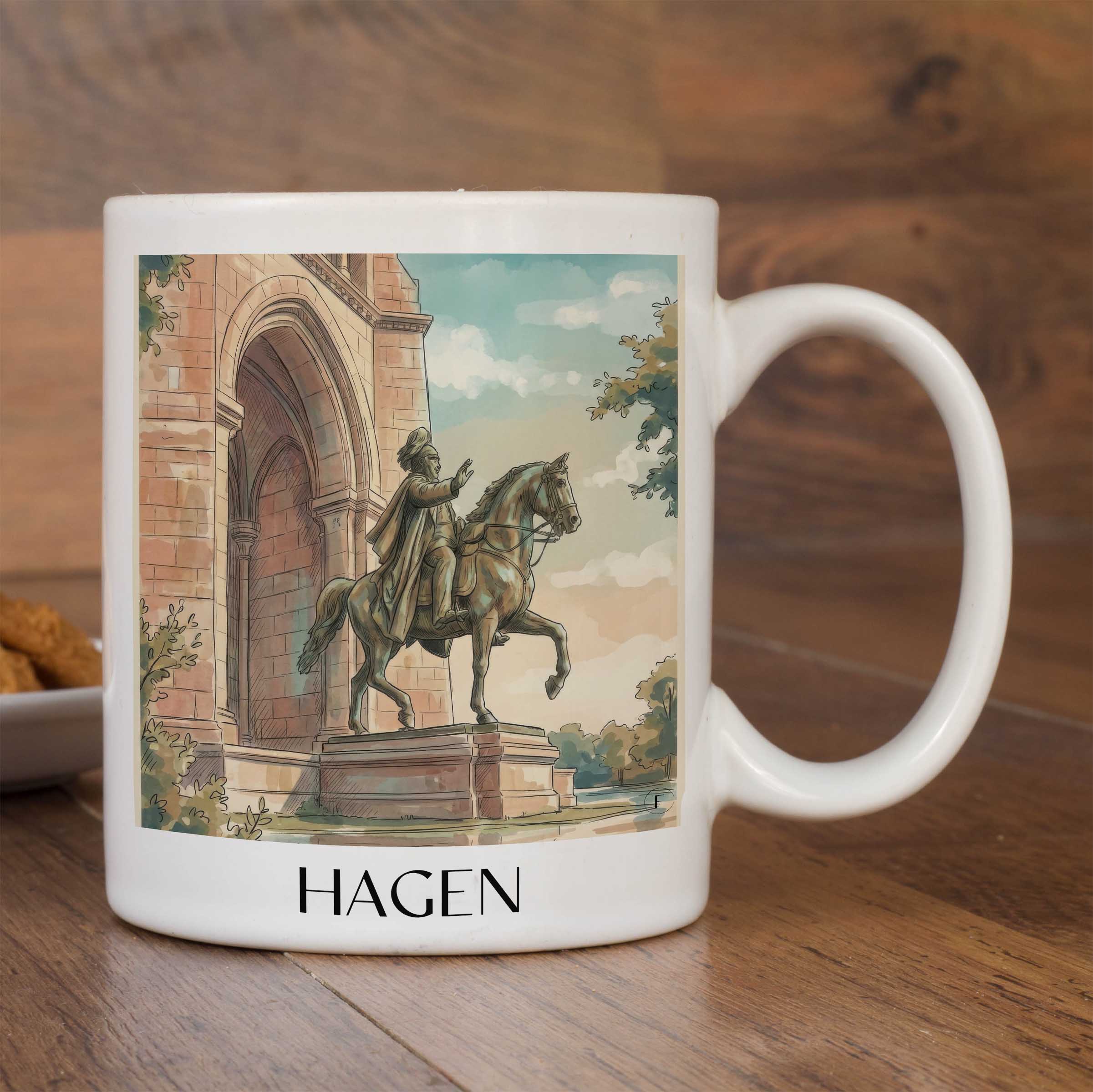 hagen-sauerland-deutschland-kaffeebecher-aquarell