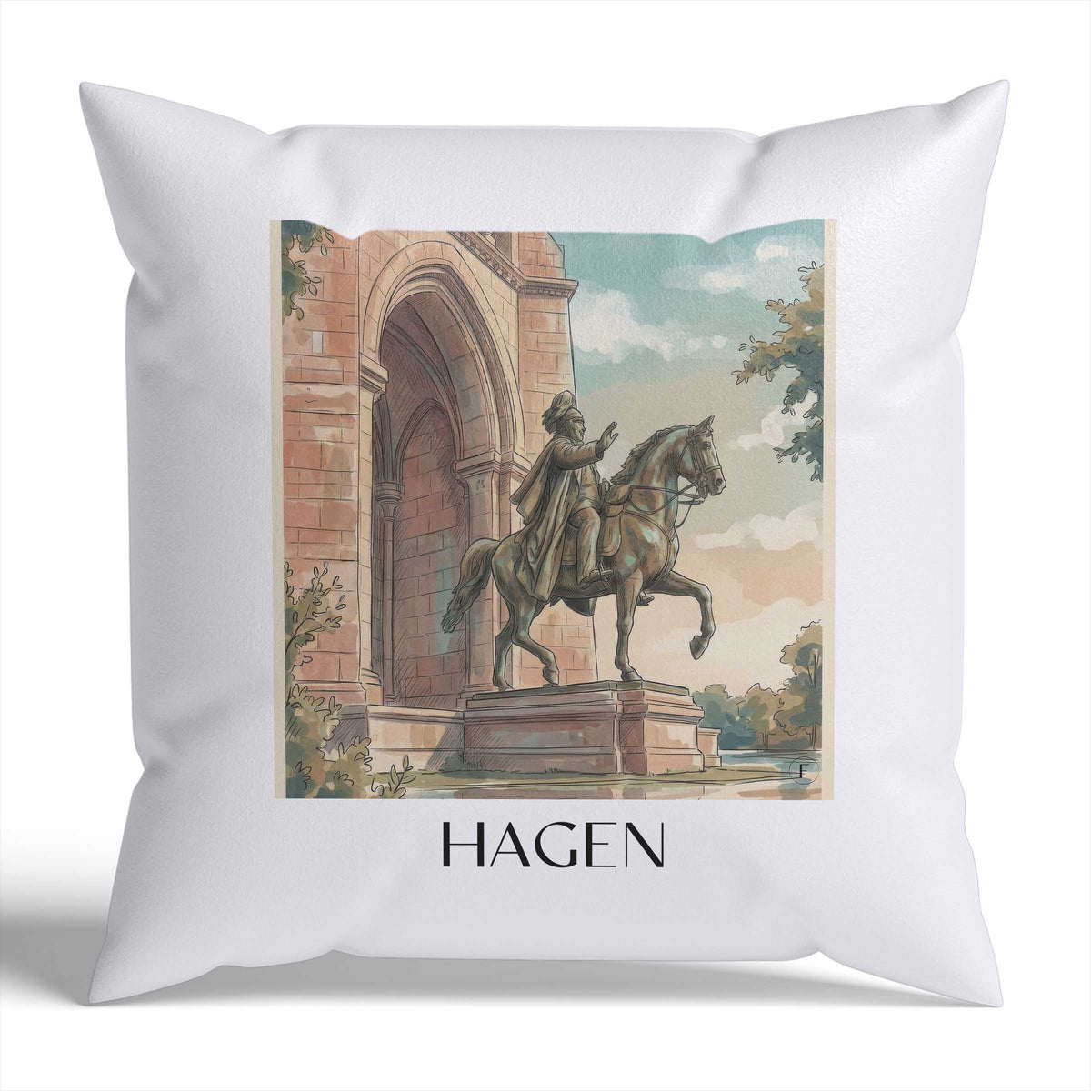 hagen-sauerland-deutschland-kissenbezug-aquarell