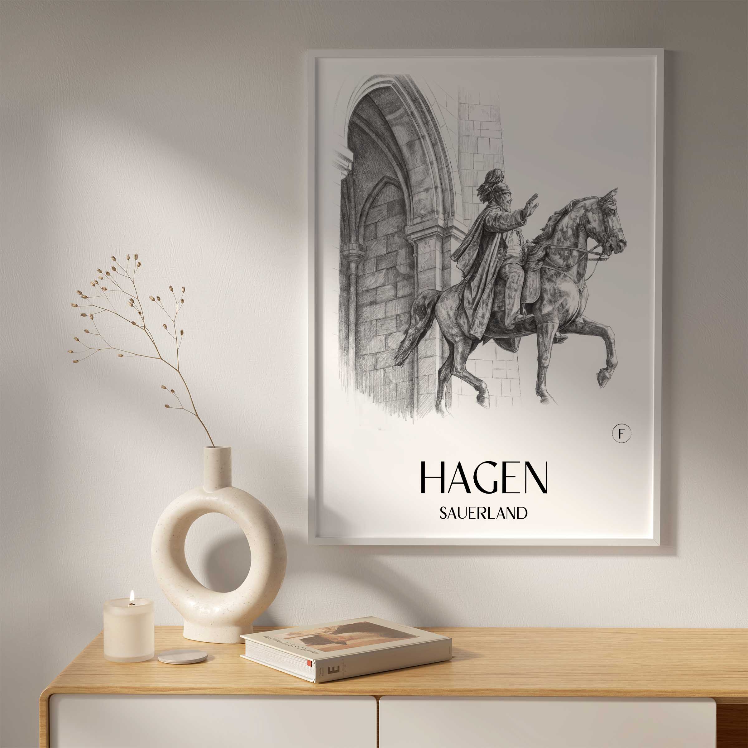 hagen-sauerland-deutschland-poster-bleistift-zeichnung-drawing
