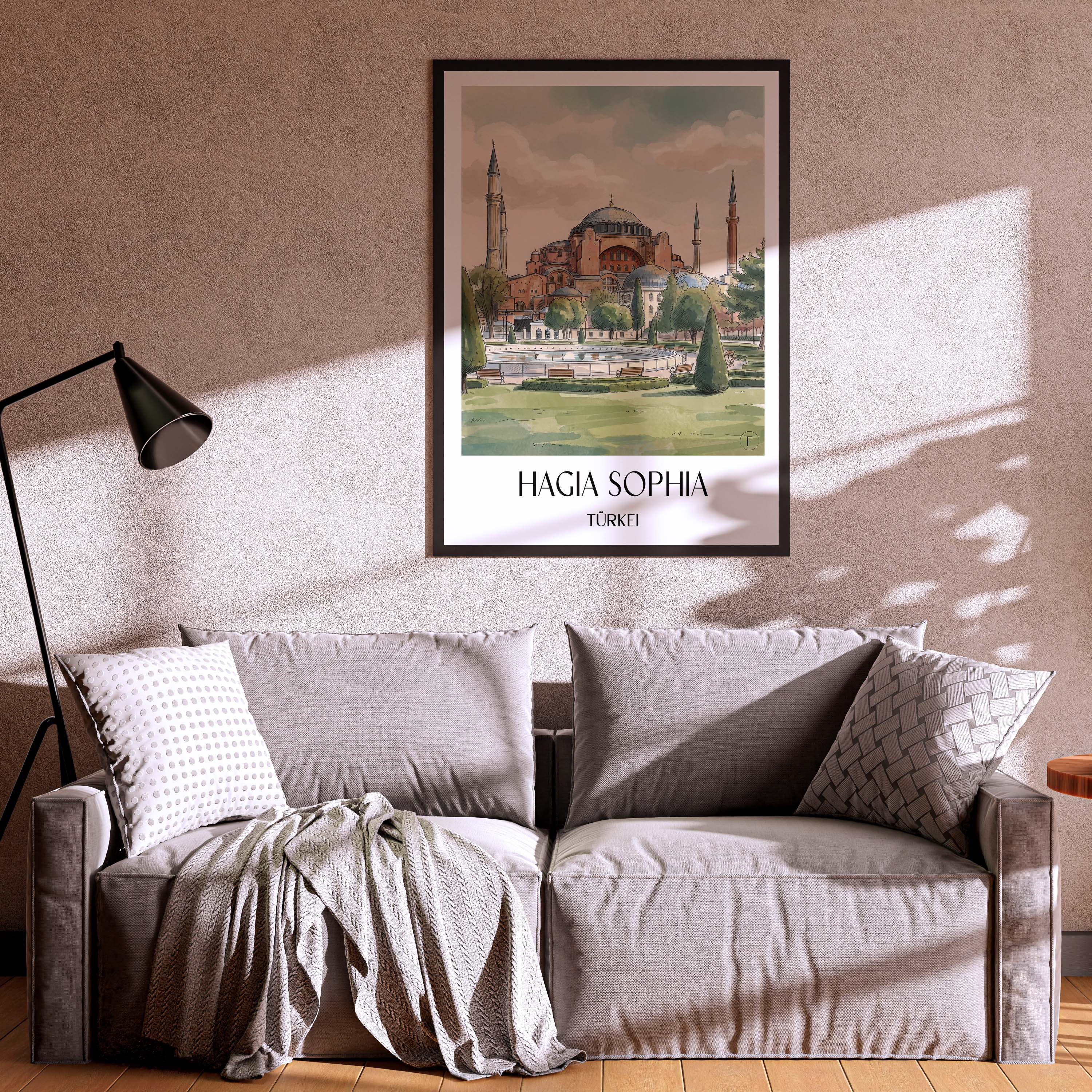 hagia-sophia-türkei-poster-aquarell