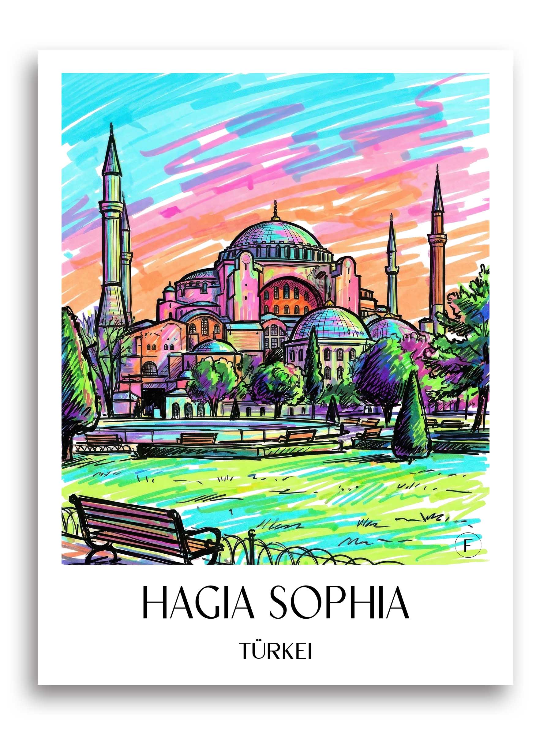 hagia-sophia-türkei-poster-graffiti