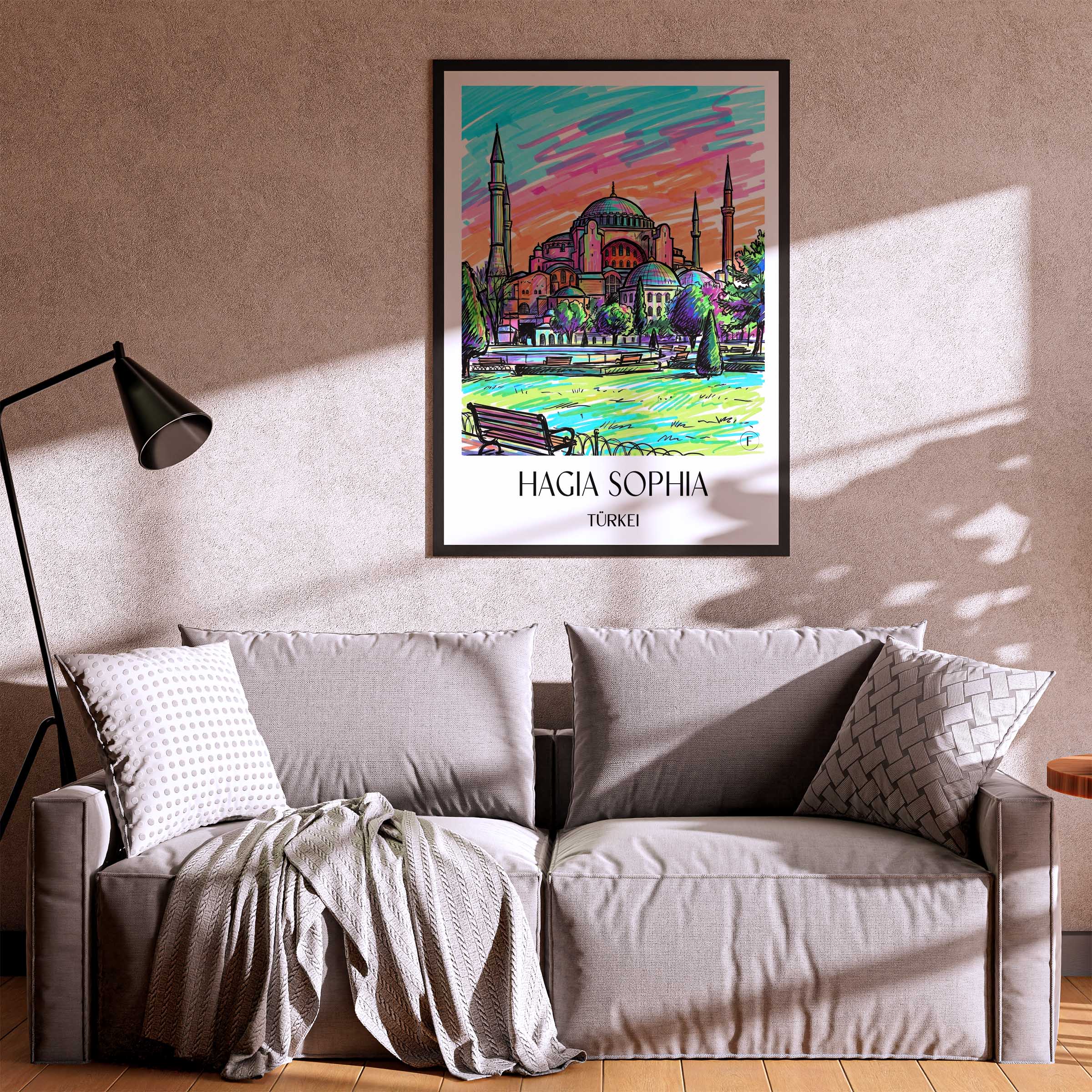 hagia-sophia-türkei-poster-graffiti