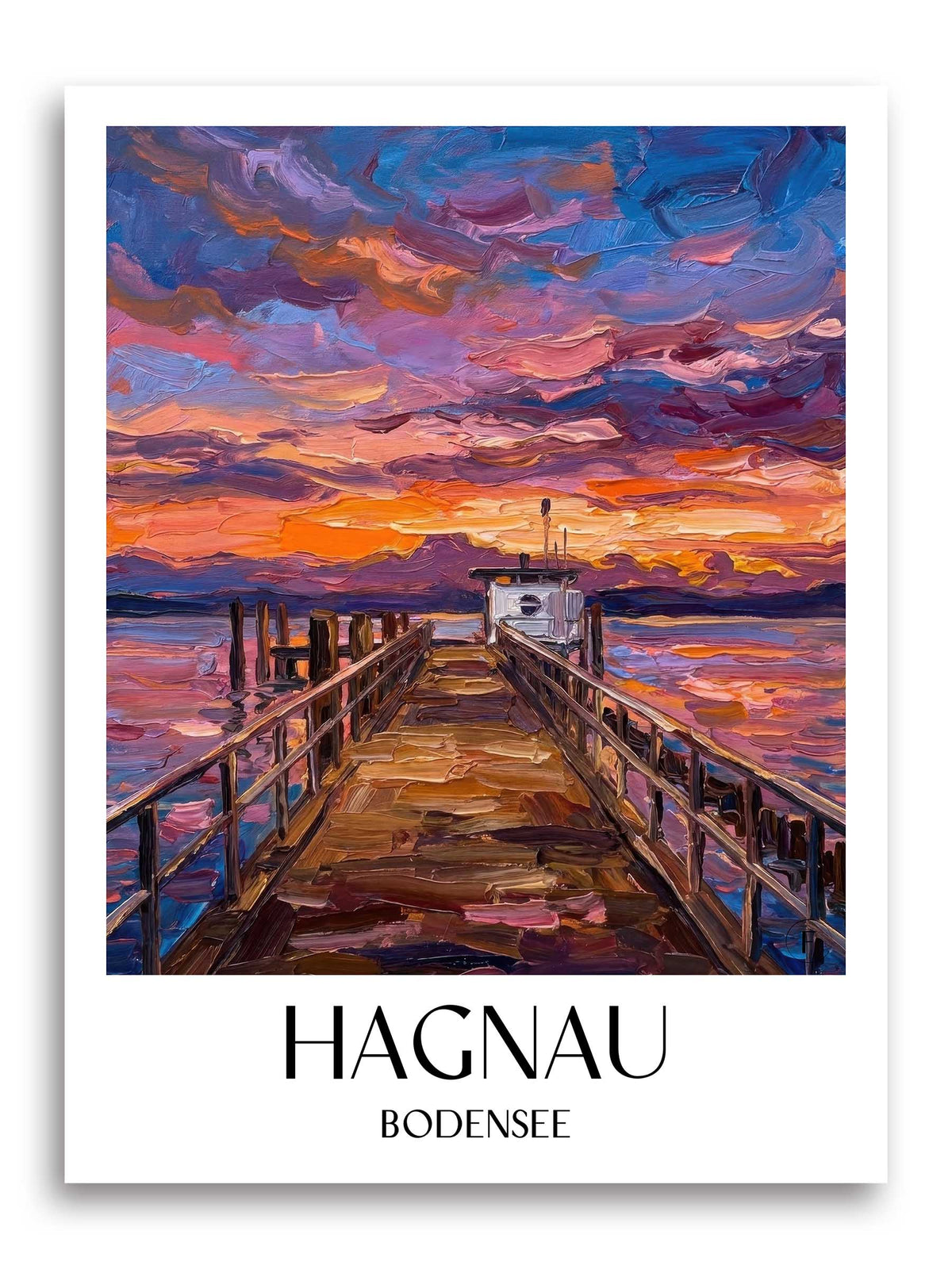 hagnau-bodensee-deutschland-poster-oil-painting-oelgemaelde