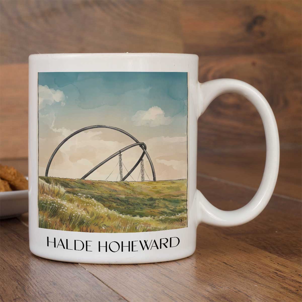 halde-hoheward-recklinghausen-deutschland-kaffeebecher-aquarell