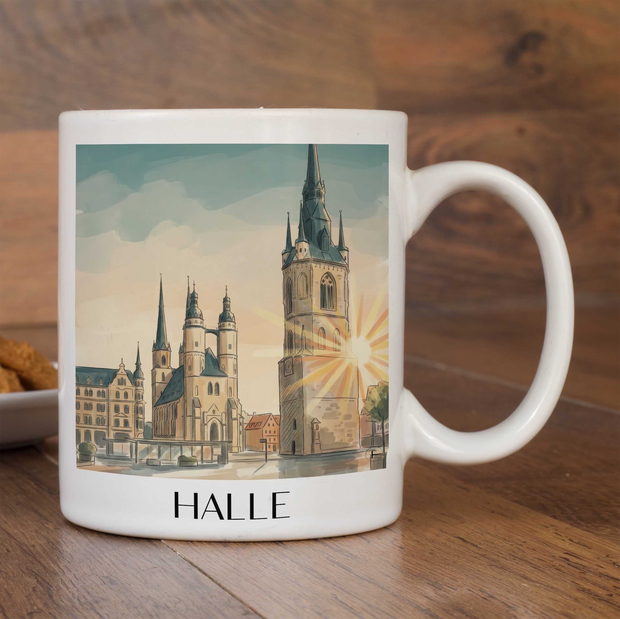 halle-sachsen-anhalt-deutschland-kaffeebecher-aquarell