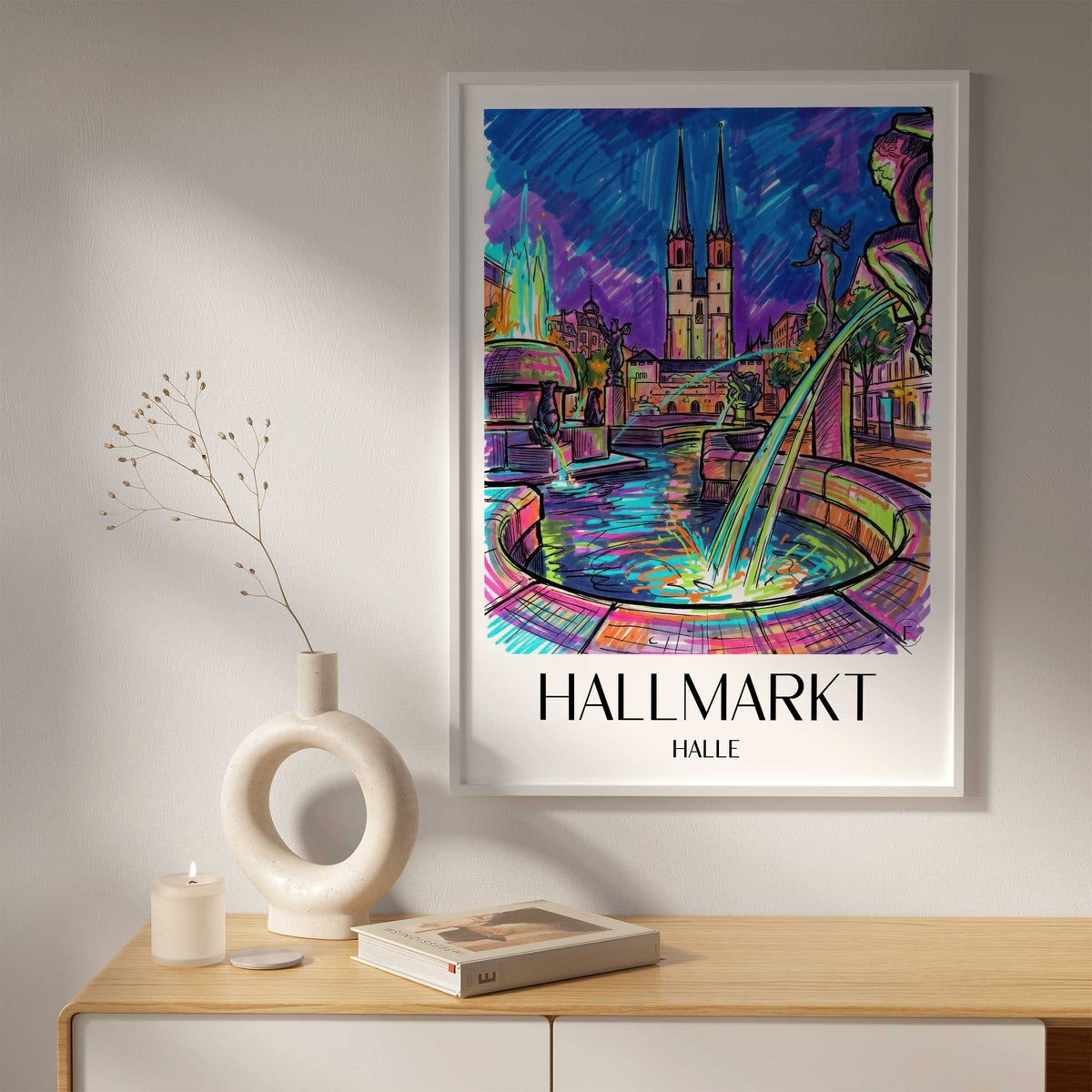hallmarkt-halle-deutschland-poster-graffiti