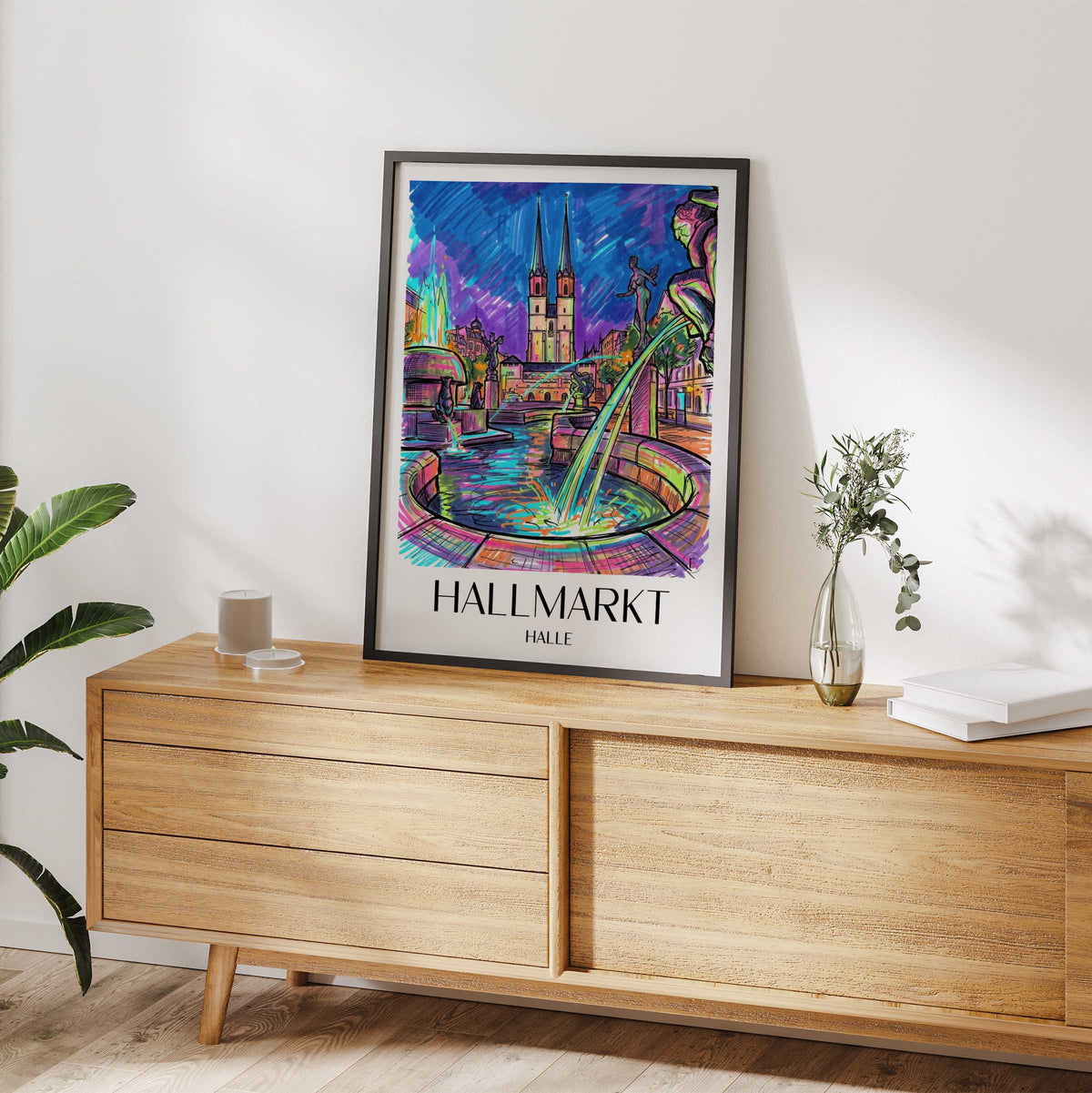 hallmarkt-halle-deutschland-poster-graffiti