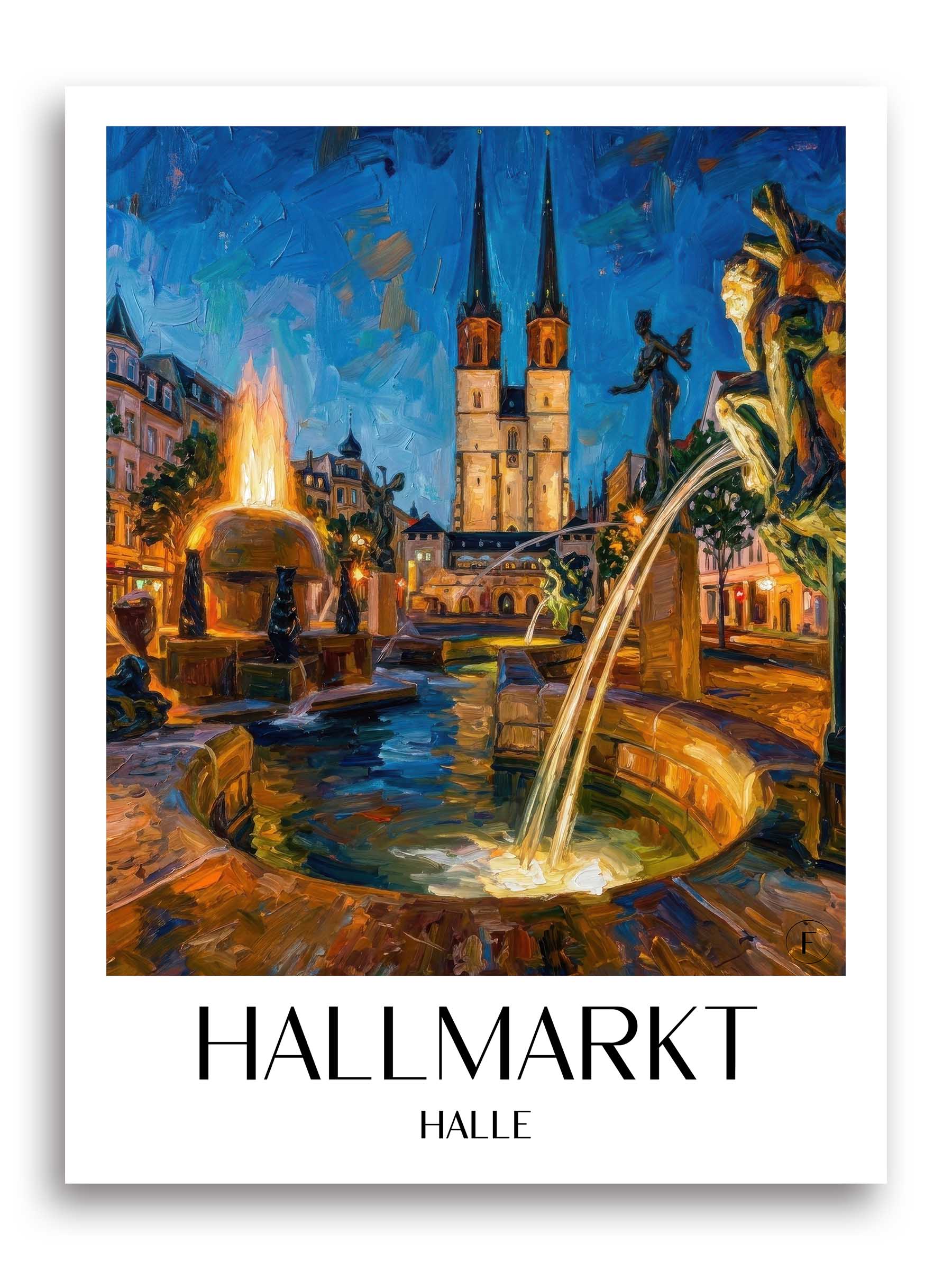 hallmarkt-halle-deutschland-poster-oil-painting-oelgemaelde