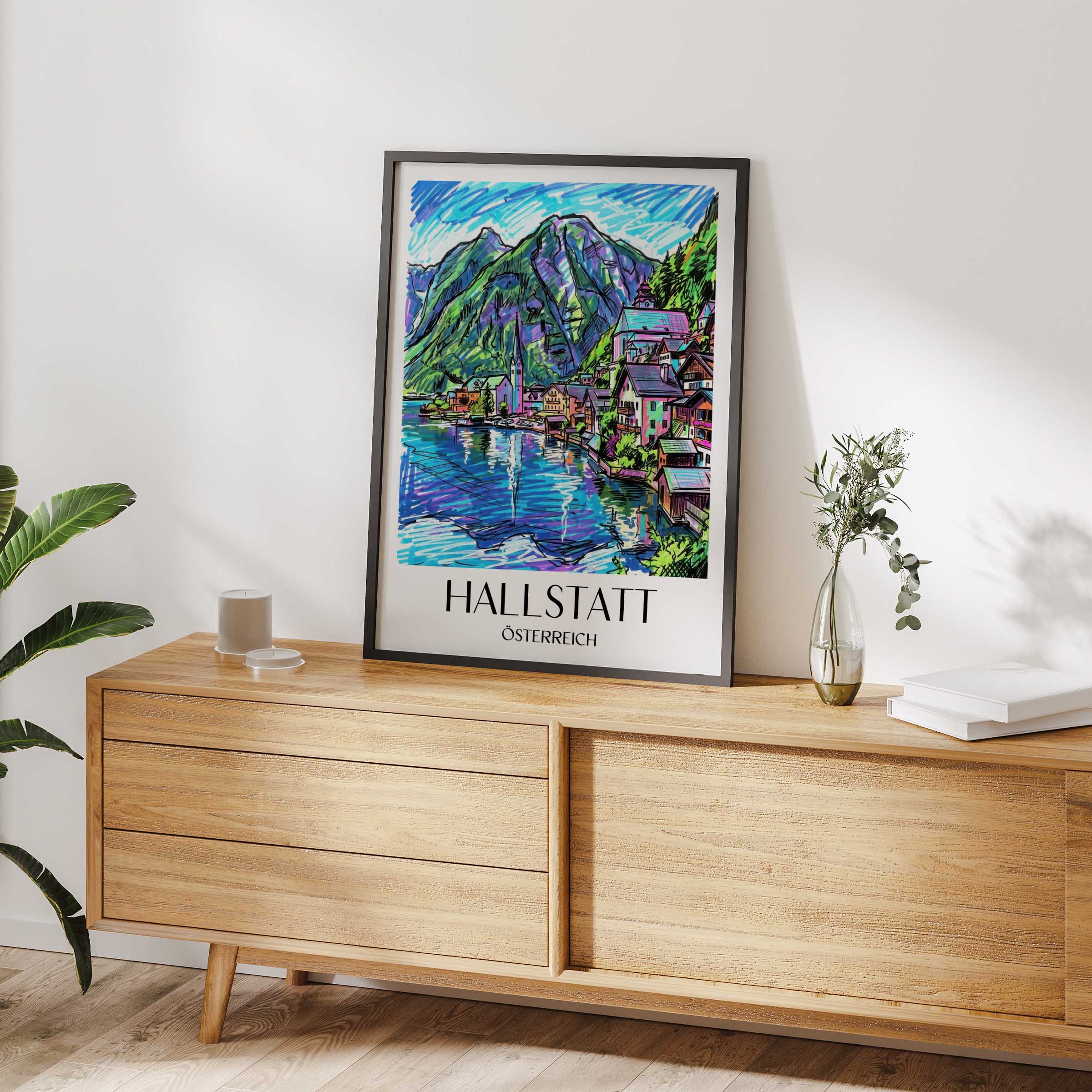 hallstatt-österreich-poster-graffiti
