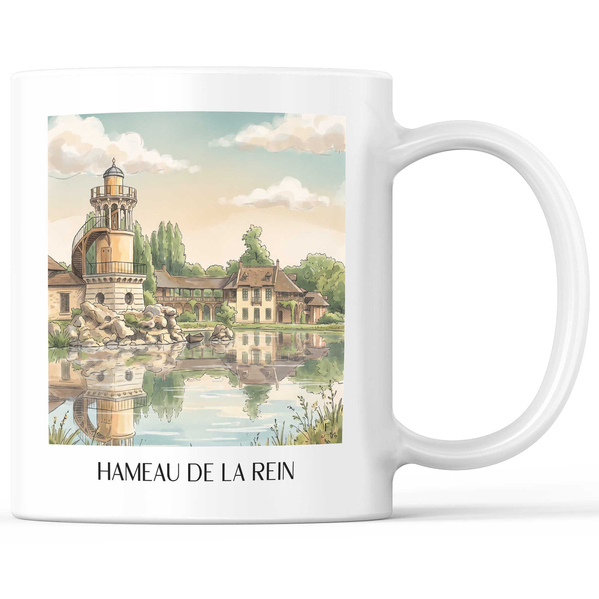 hameau-de-la-rein-versailles-frankreich-kaffeebecher-aquarell