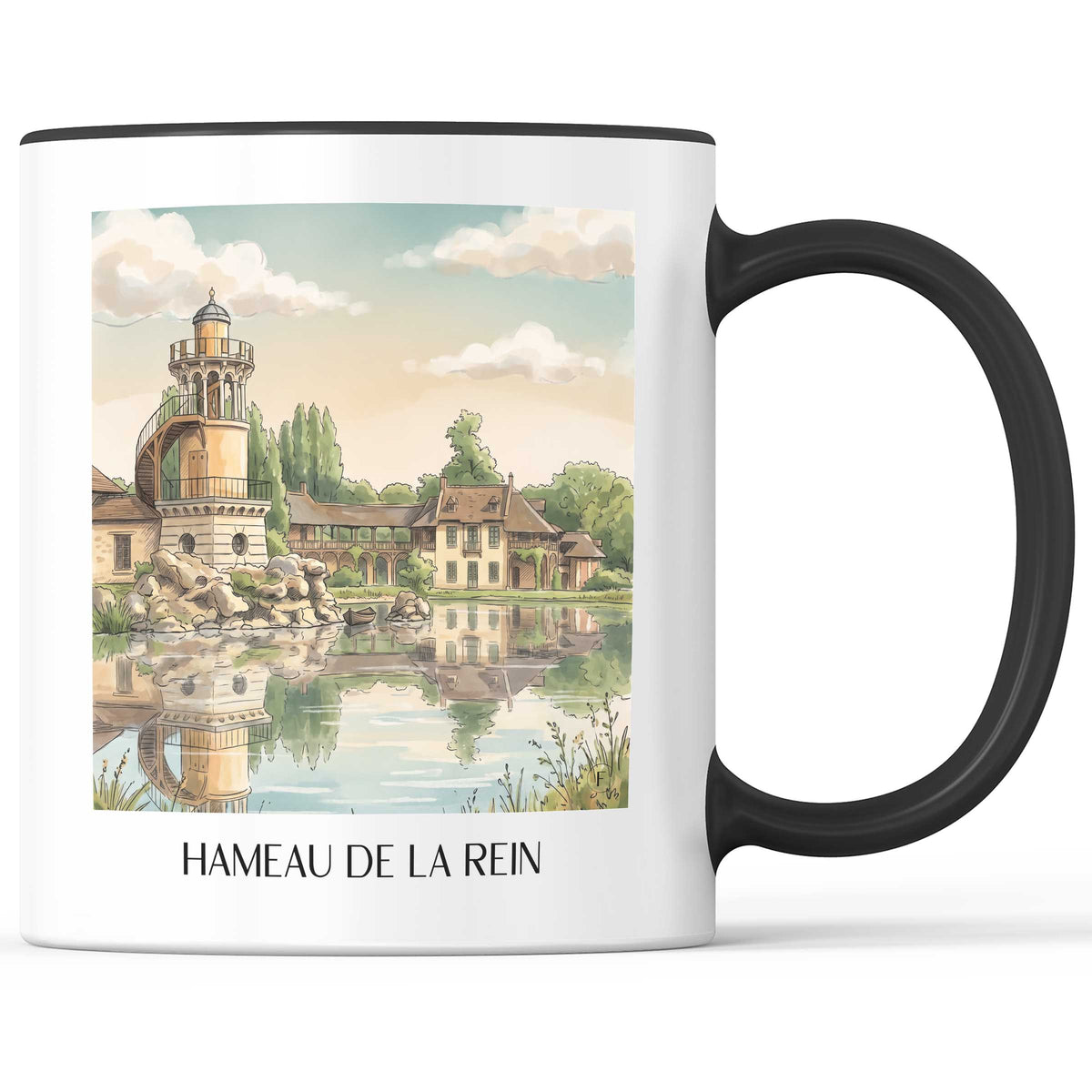 hameau-de-la-rein-versailles-frankreich-kaffeebecher-aquarell