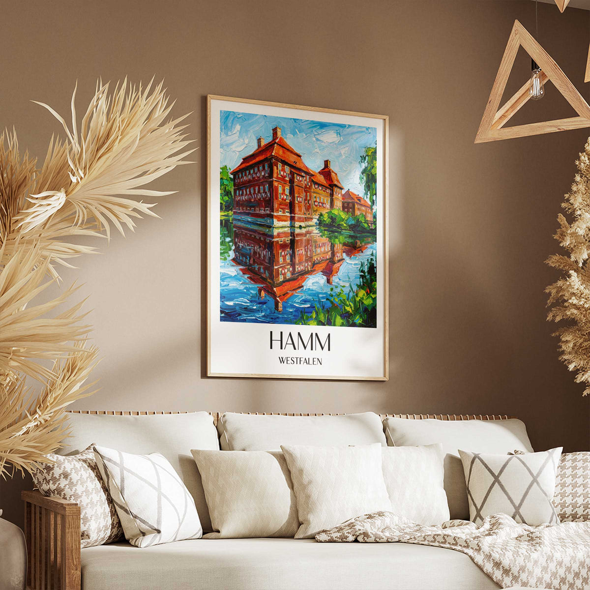 hamm-westfalen-deutschland-poster-oil-painting-oelgemaelde