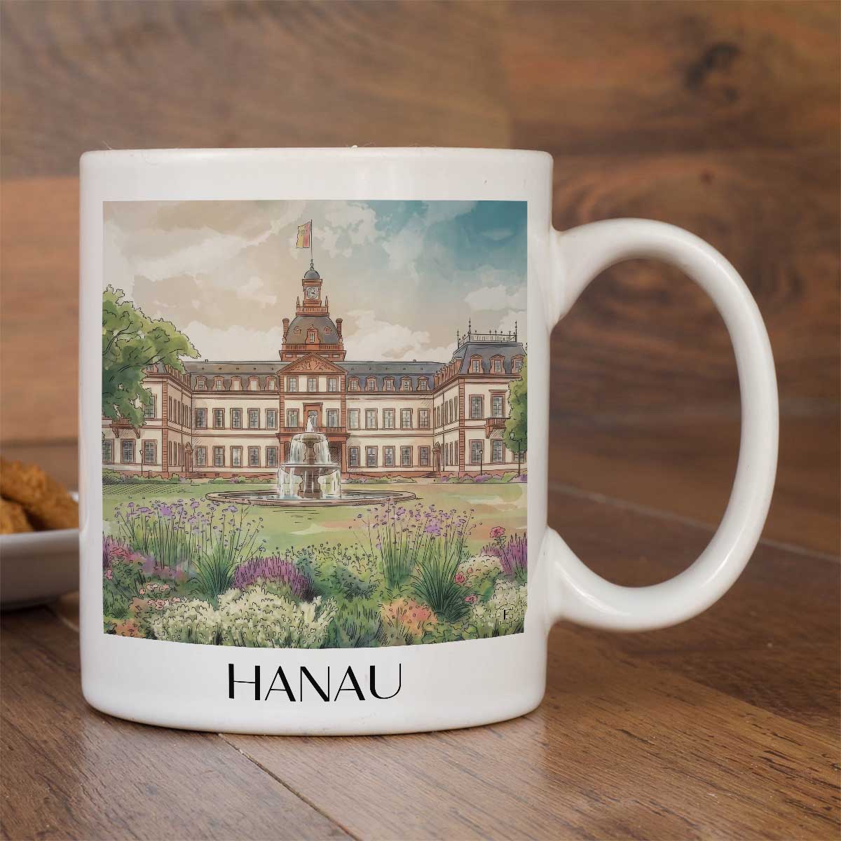 hanau-hessen-deutschland-kaffeebecher-aquarell