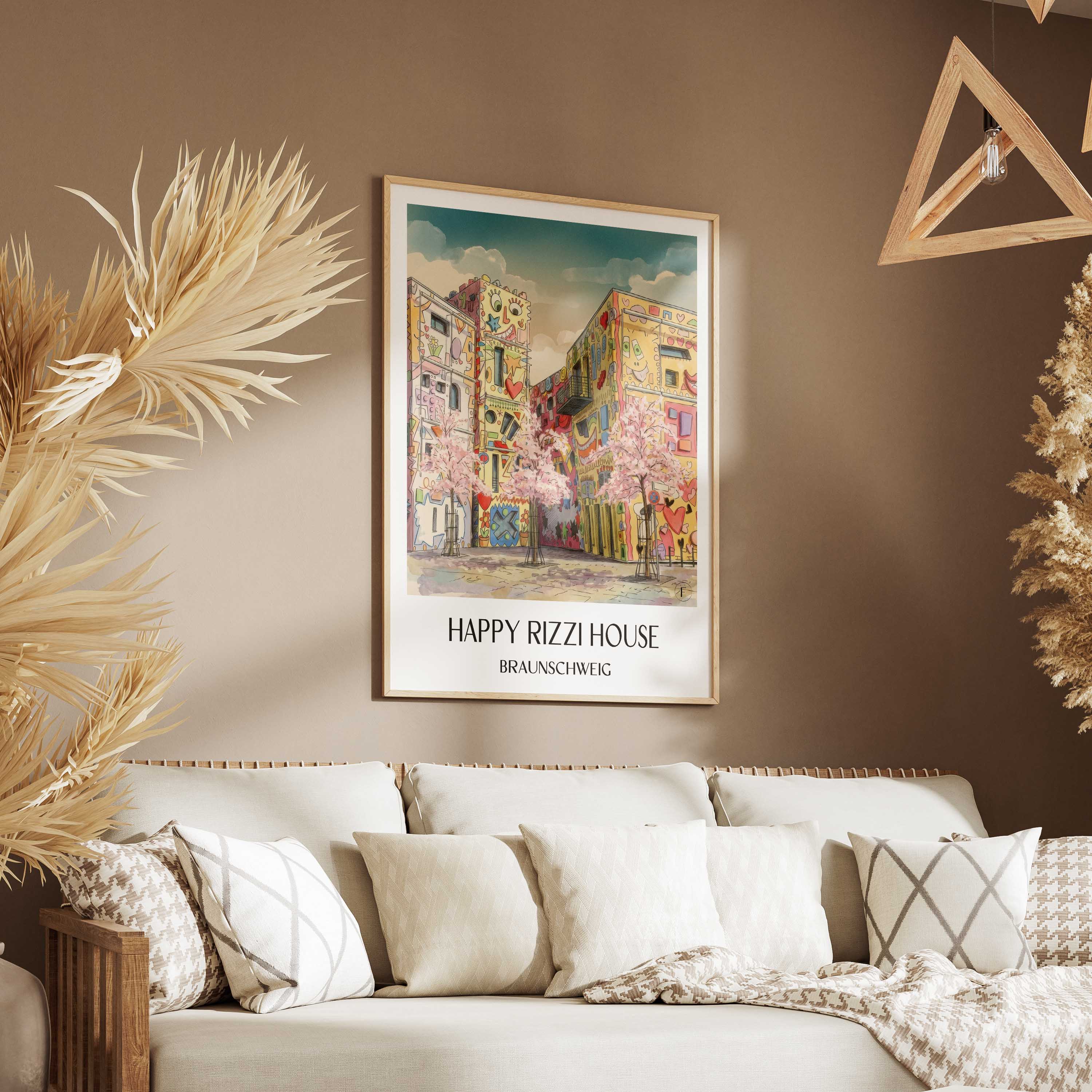 happy-rizzi-house-braunschweig-deutschland-poster-aquarell