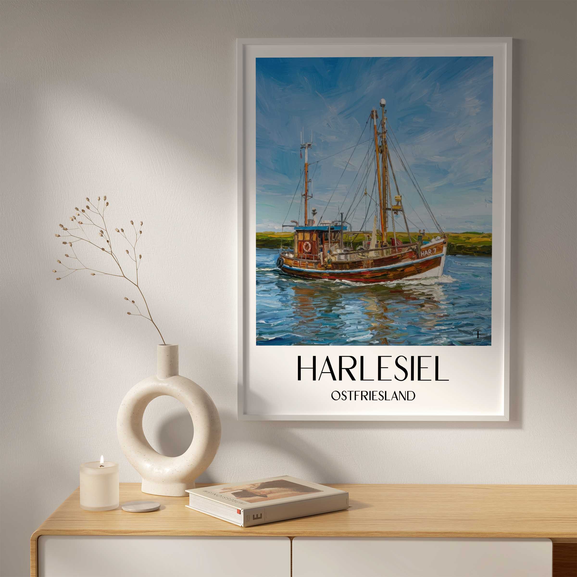 harlesiel-ostfriesland-deutschland-poster-oil-painting-oelgemaelde