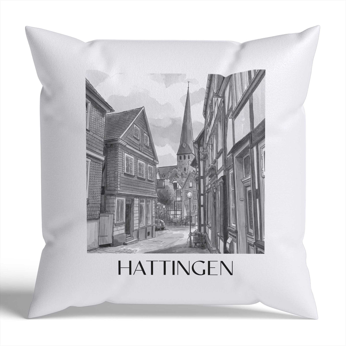 hattingen-deutschland-deutschland-kissenbezug-aquarell-schwarz-weiss