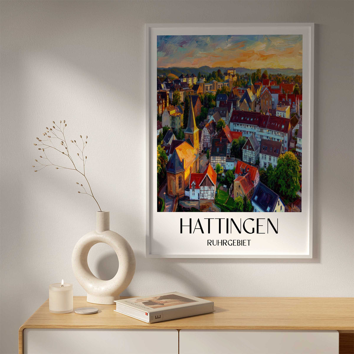 hattingen-ruhrgebiet-deutschland-poster-oil-painting-oelgemaelde