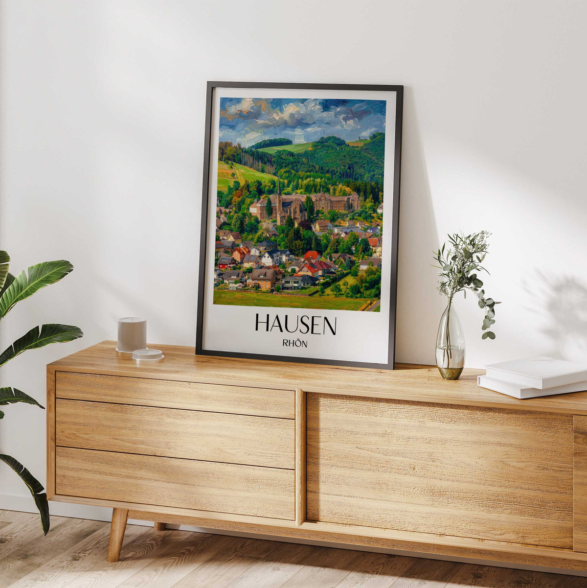 hausen-rhön-deutschland-poster-oil-painting-oelgemaelde