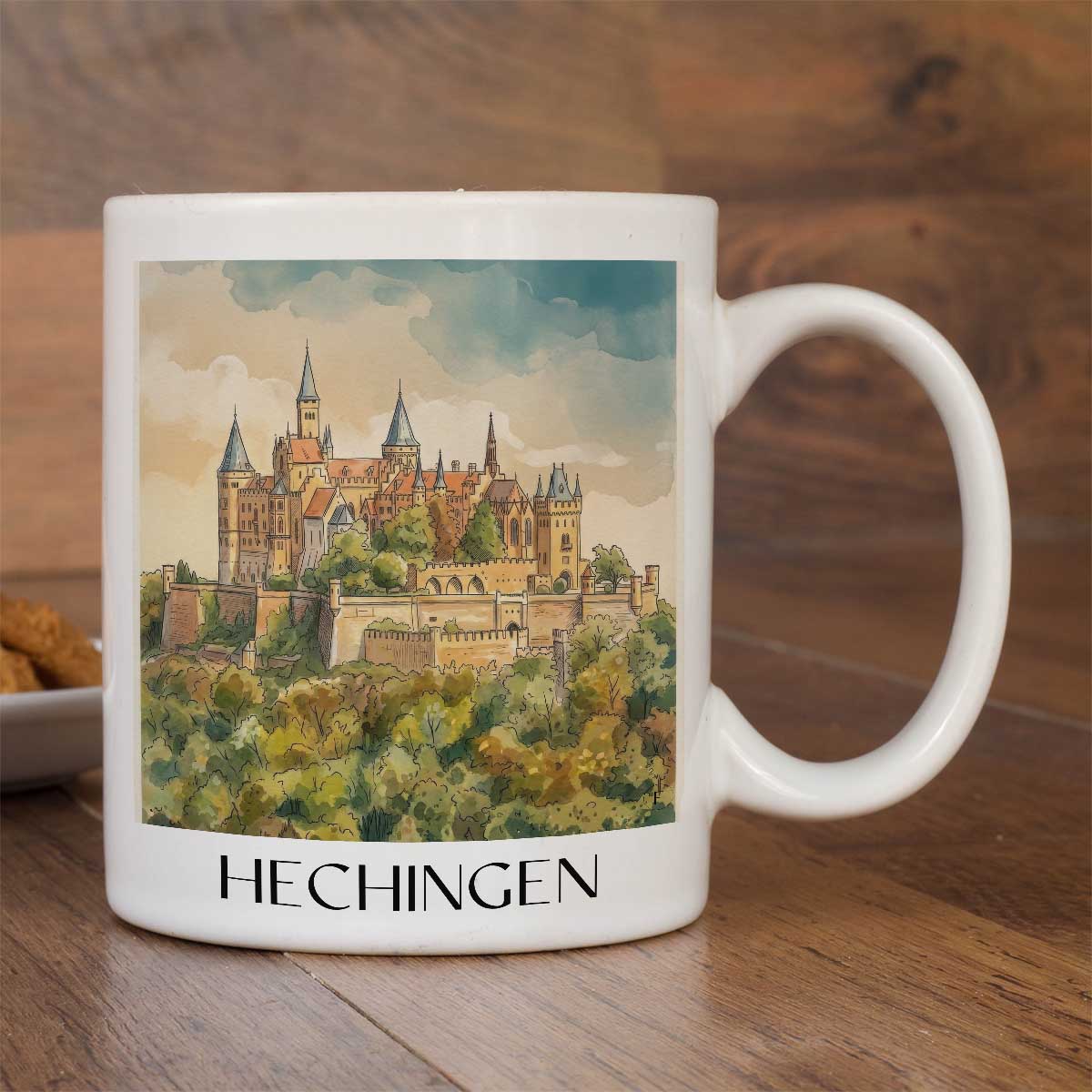 hechingen-schwäbische-alb-deutschland-kaffeebecher-aquarell