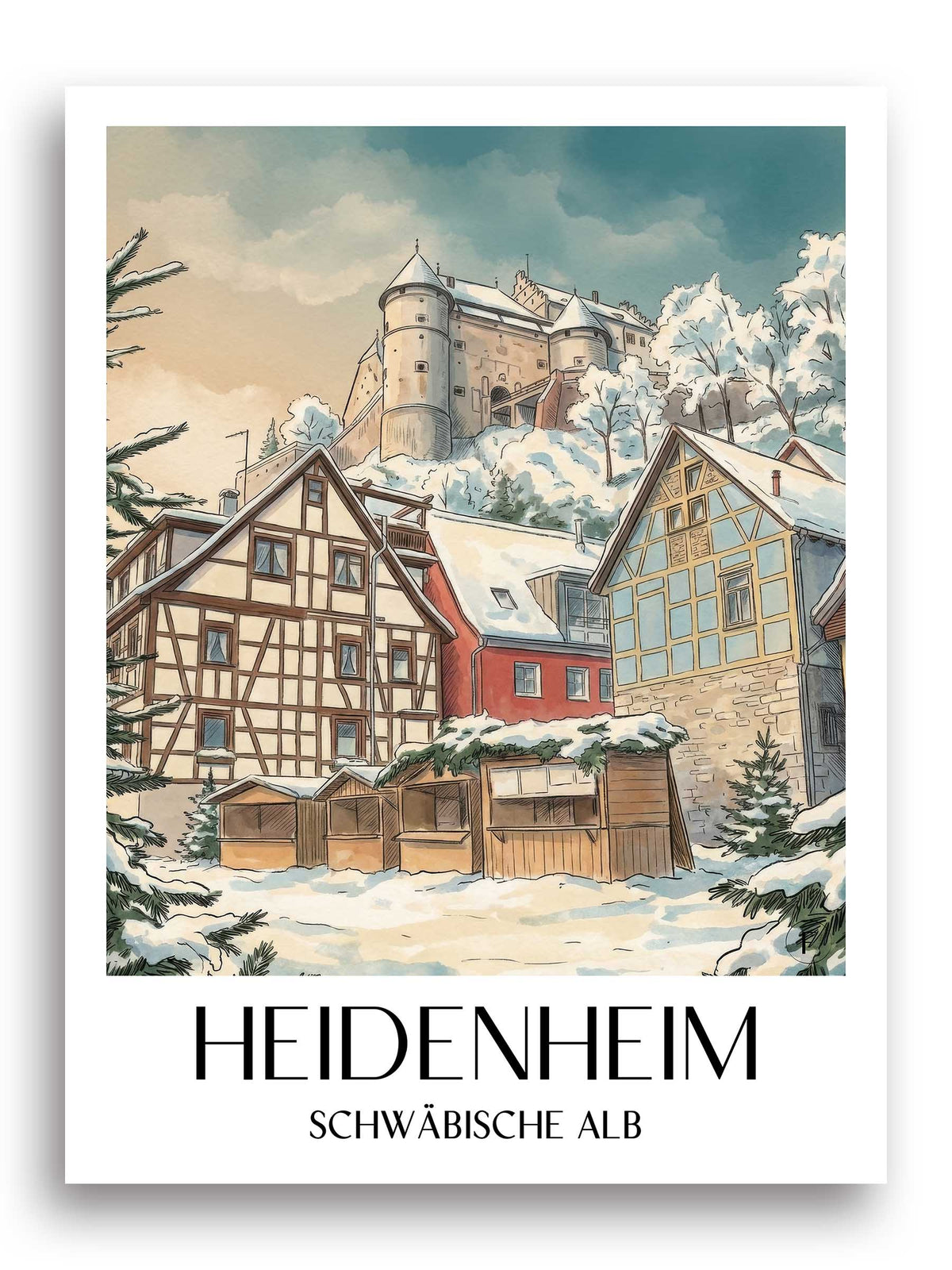 heidenheim-(im-winter)-schwäbische-alb-deutschland-poster-aquarell