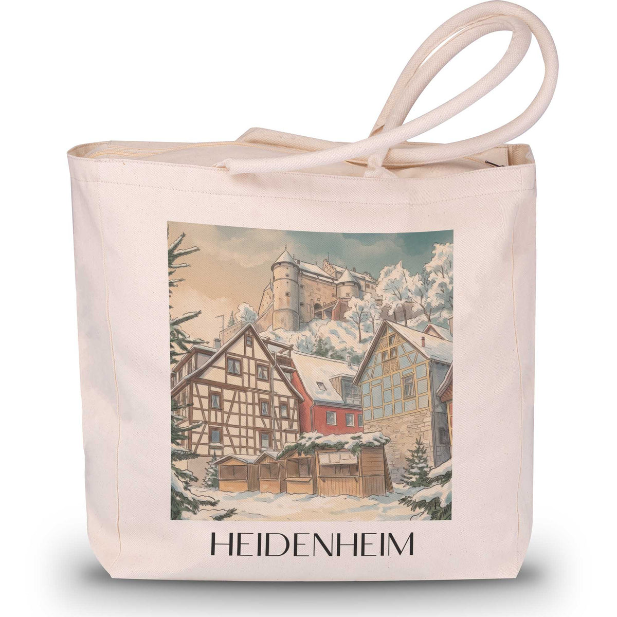 heidenheim-(im-winter)-schwäbische-alb-deutschland-einkaufstasche-aquarell