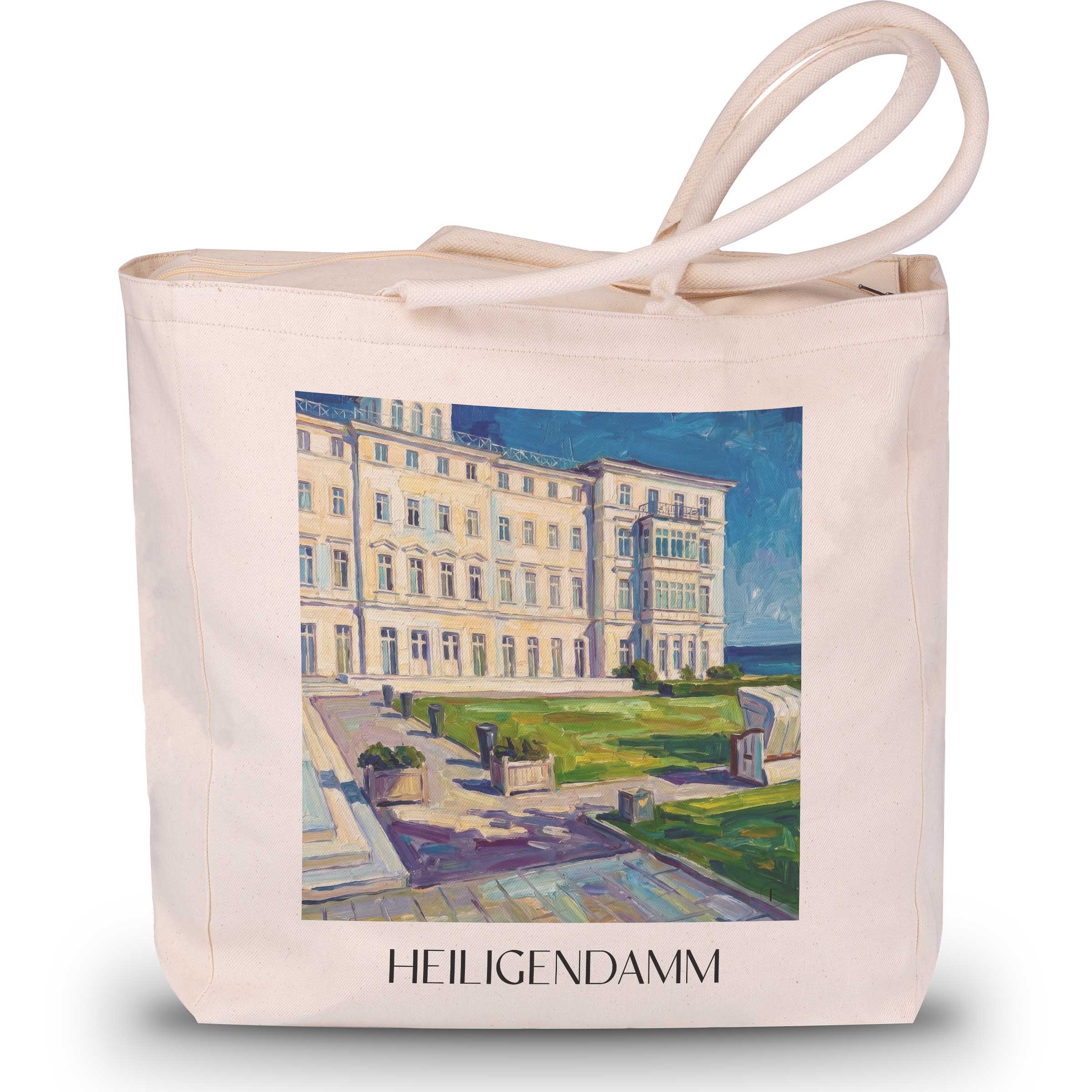 heiligendamm-mecklenburg-deutschland-einkaufstasche-oil-painting-oelgemaelde