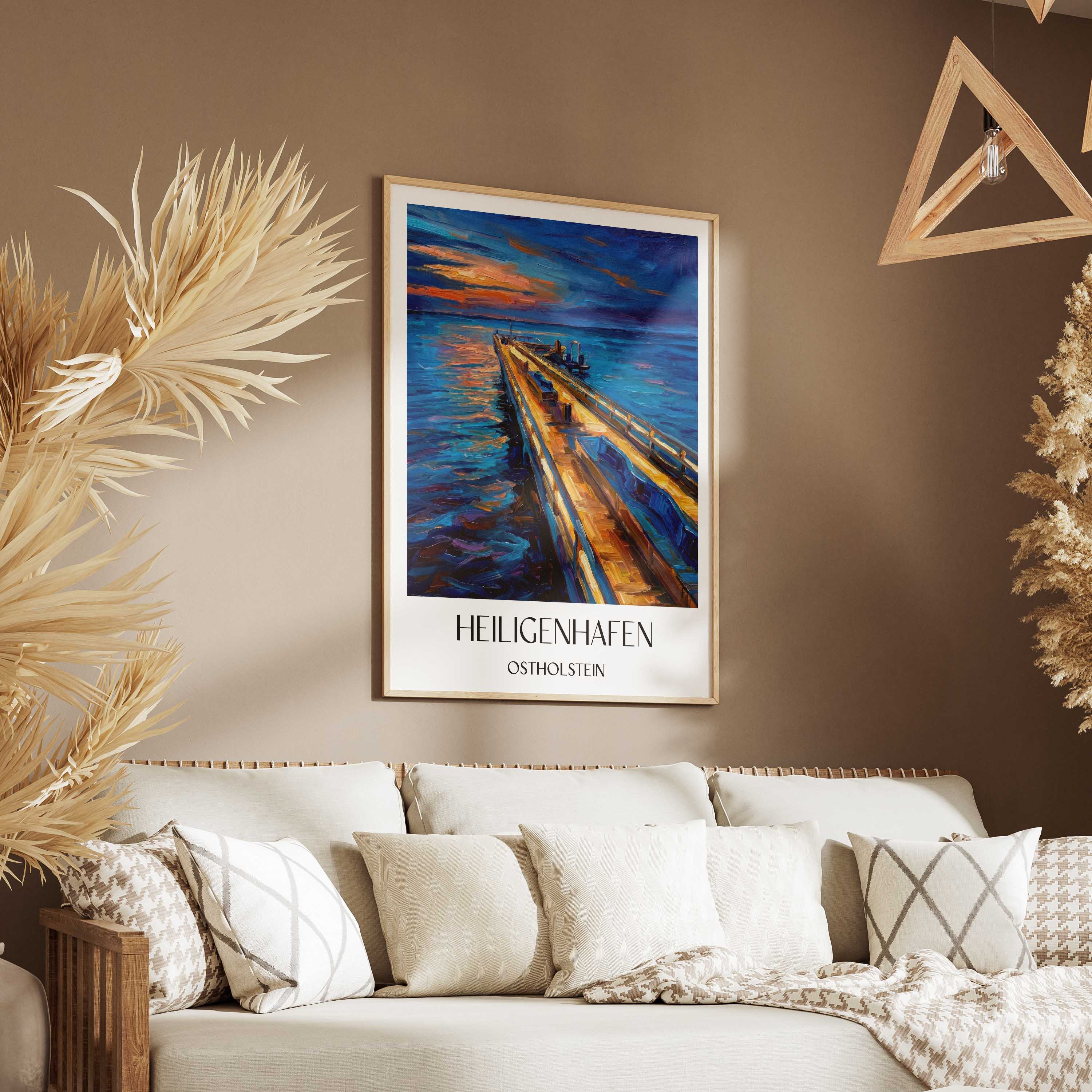 heiligenhafen-ostholstein-deutschland-poster-oil-painting-oelgemaelde