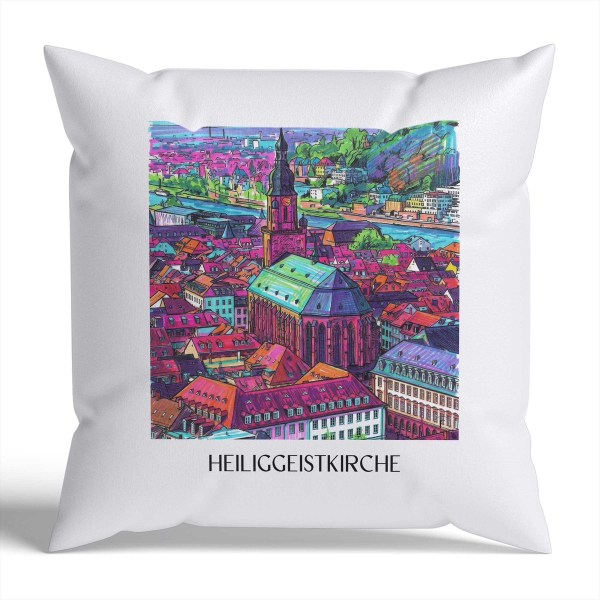 heiliggeistkirche-heidelberg-deutschland-kissenbezug-graffiti