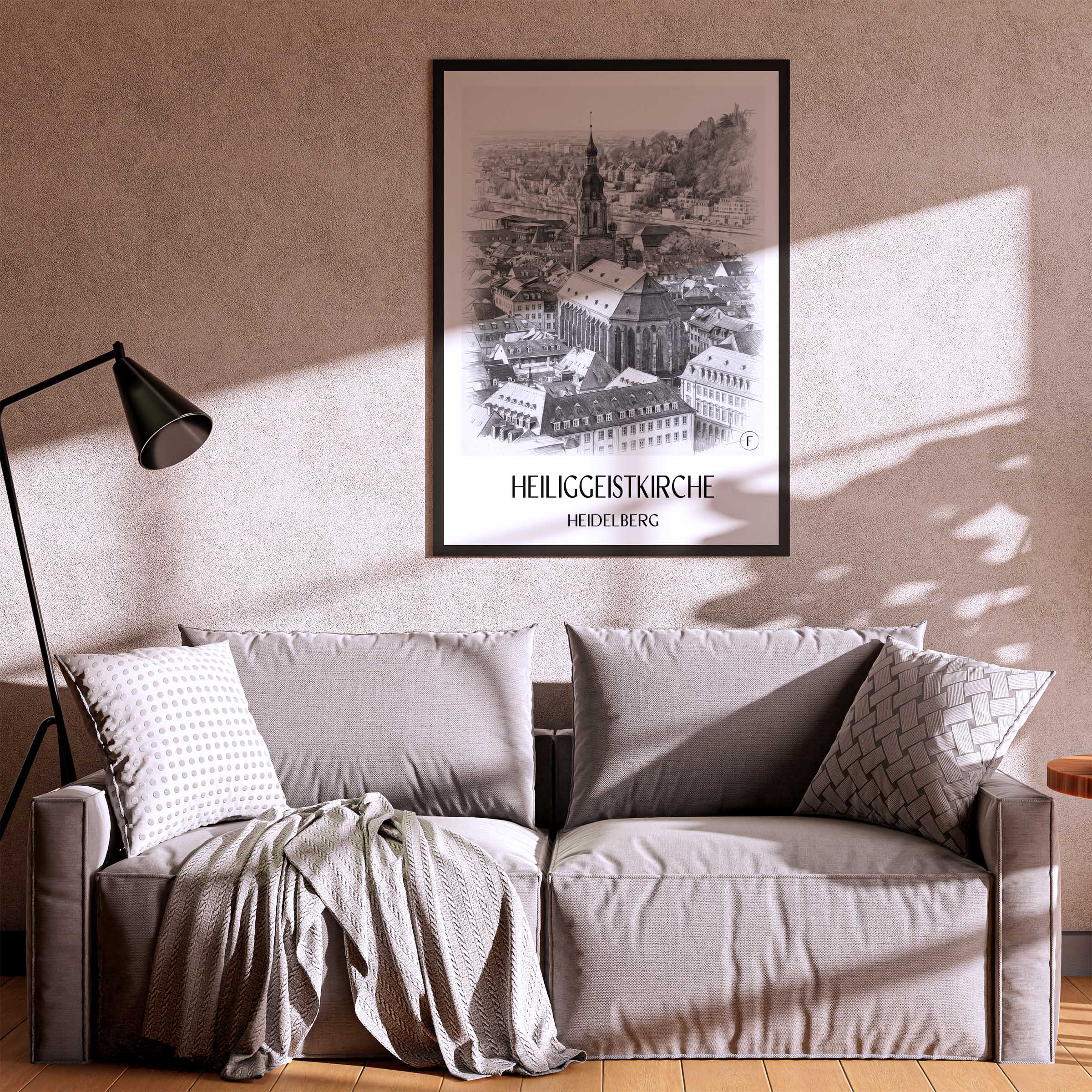 heiliggeistkirche-heidelberg-deutschland-poster-bleistift-zeichnung-drawing