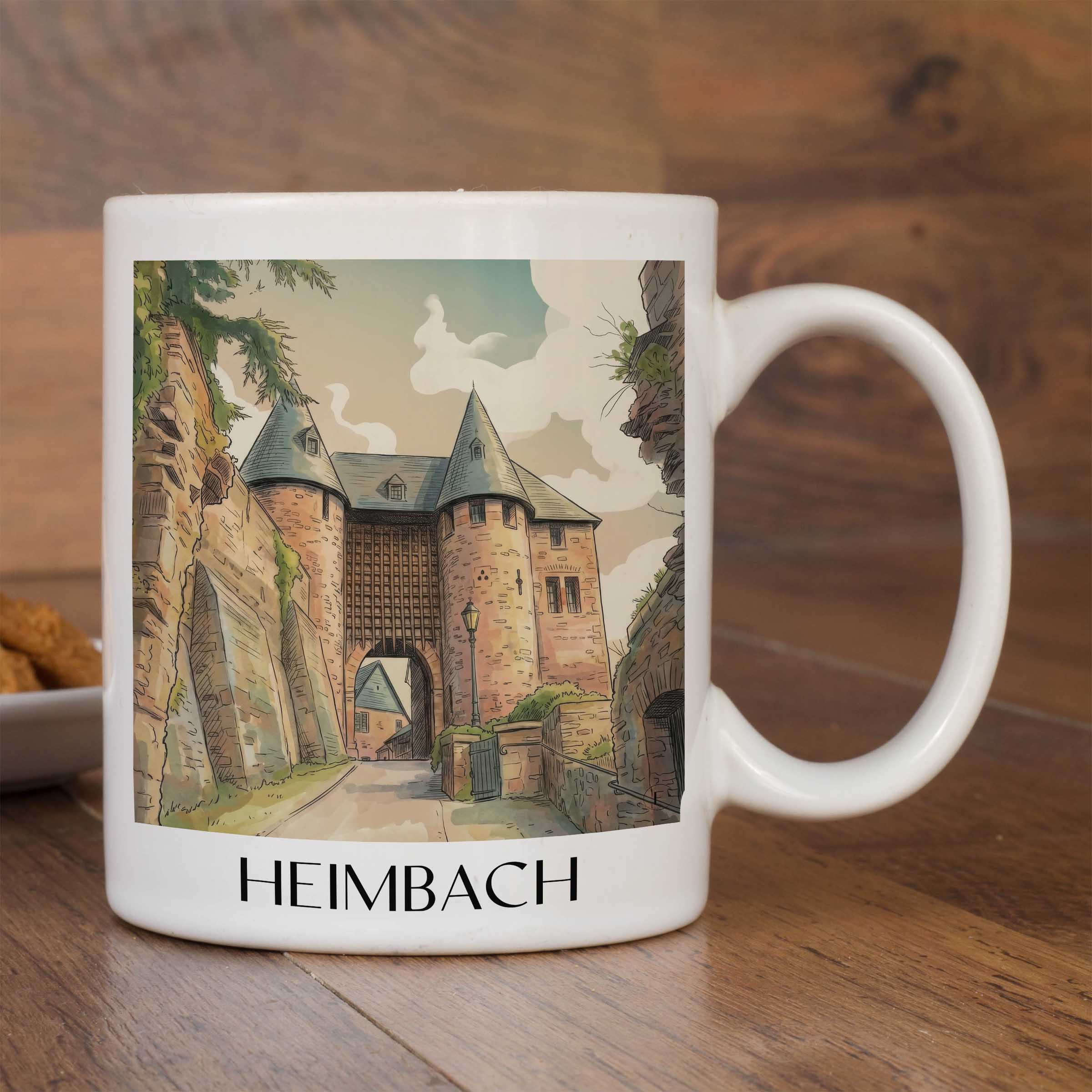 heimbach-eifel-deutschland-kaffeebecher-aquarell