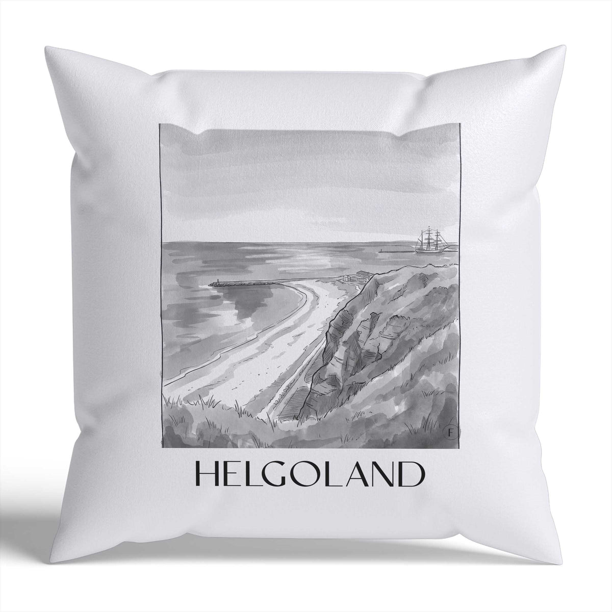 helgoland-schleswig-holstein-deutschland-kissenbezug-aquarell-schwarz-weiss
