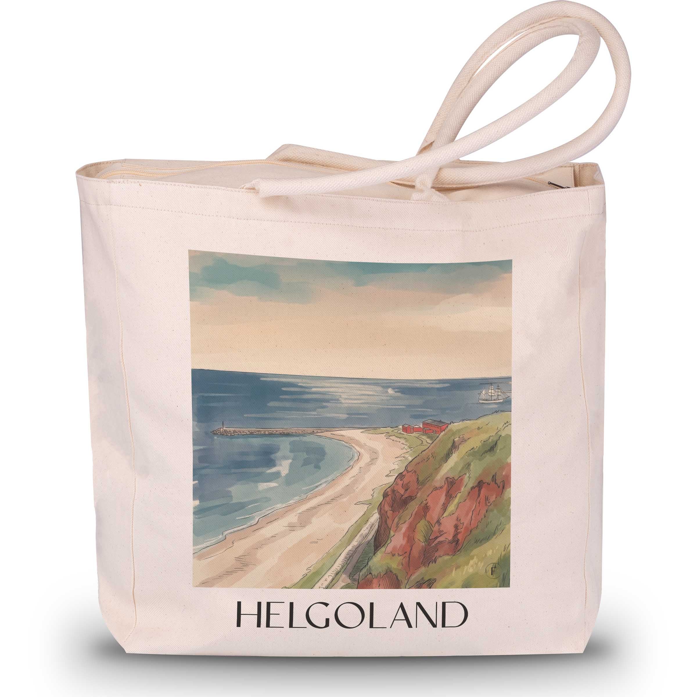 helgoland-schleswig-holstein-deutschland-einkaufstasche-aquarell