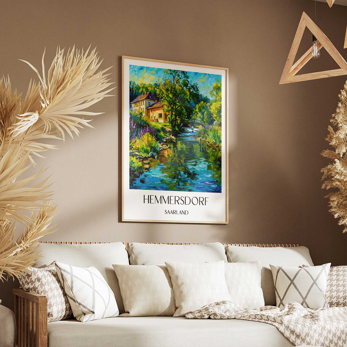 hemmersdorf-saarland-deutschland-poster-oil-painting-oelgemaelde